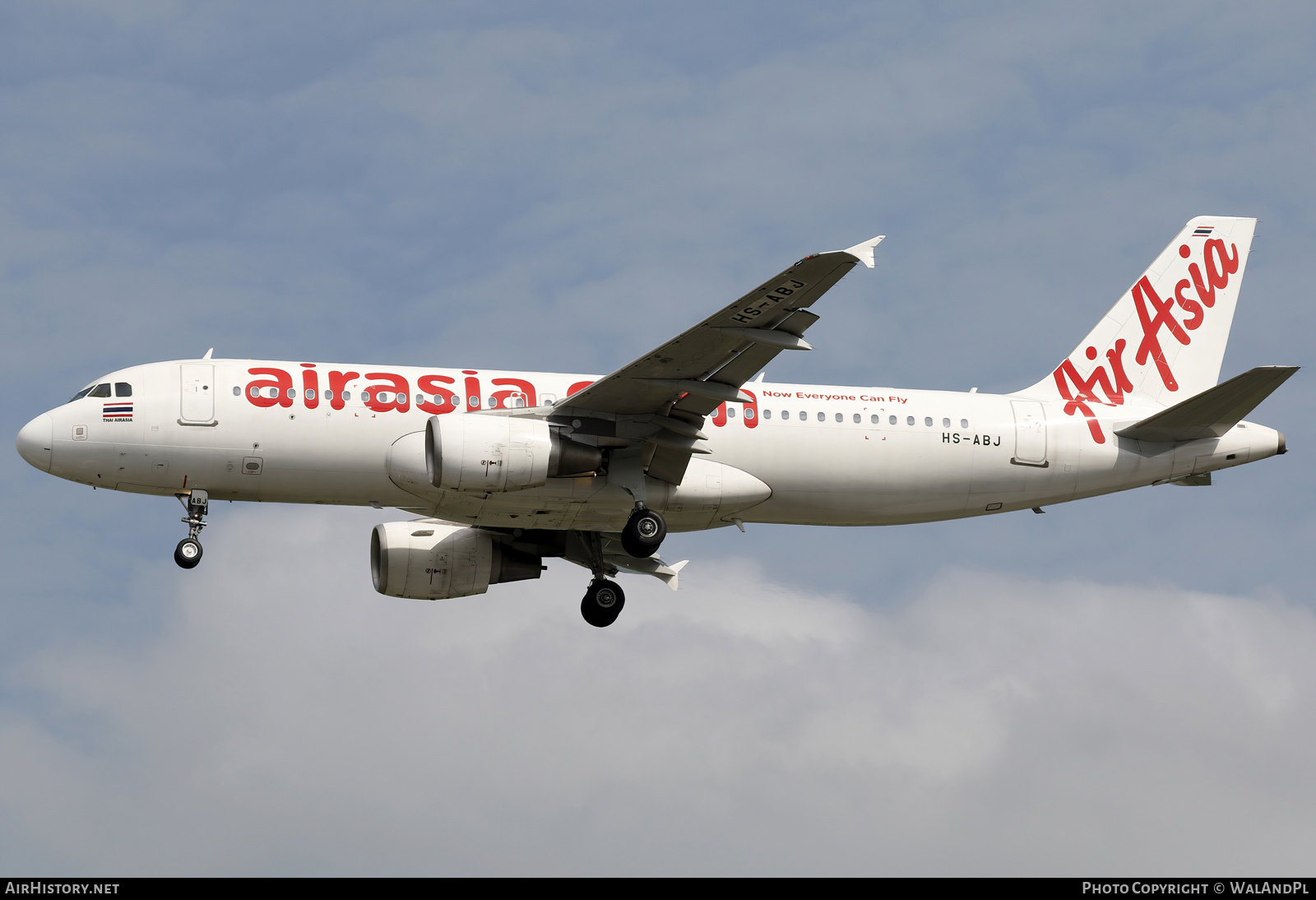 Aircraft Photo of HS-ABJ | Airbus A320-216 | AirAsia | AirHistory.net #663377