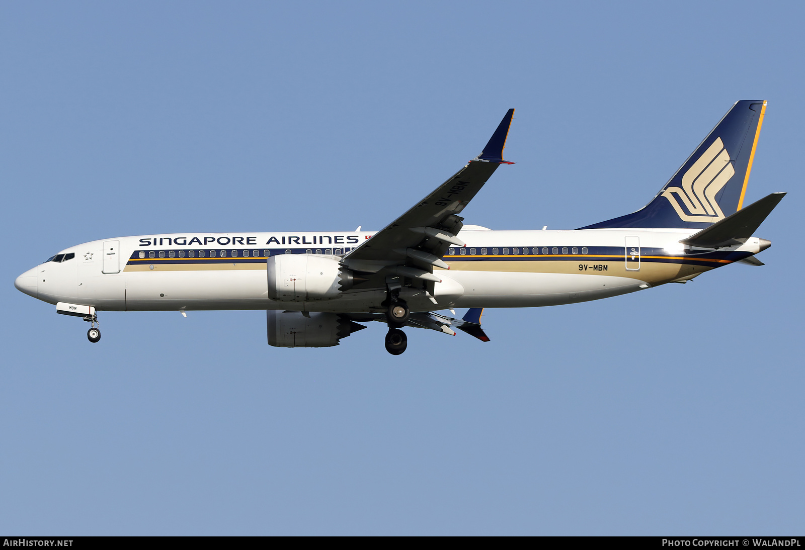 Aircraft Photo of 9V-MBM | Boeing 737-8 Max 8 | Singapore Airlines | AirHistory.net #663388