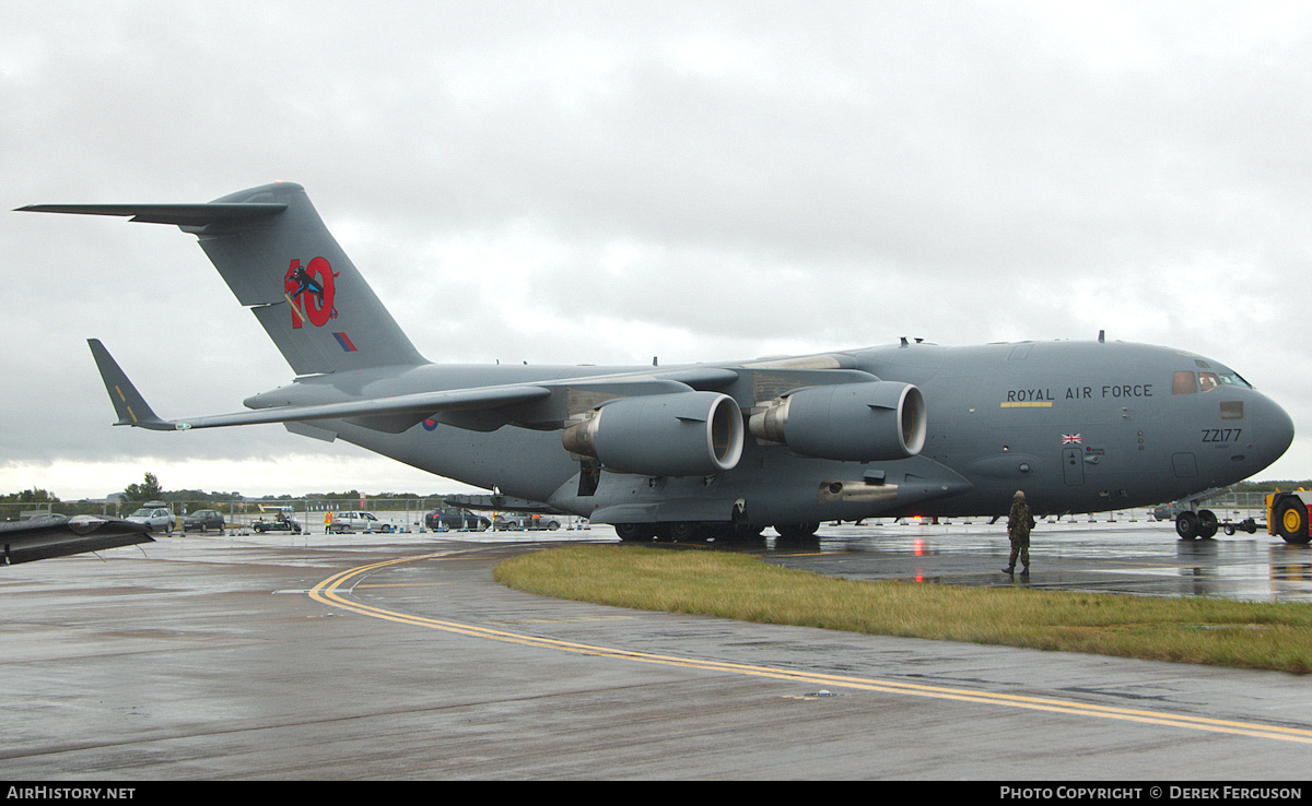 Aircraft Photo of ZZ177 | Boeing C-17A Globemaster III | UK - Air Force | AirHistory.net #663389