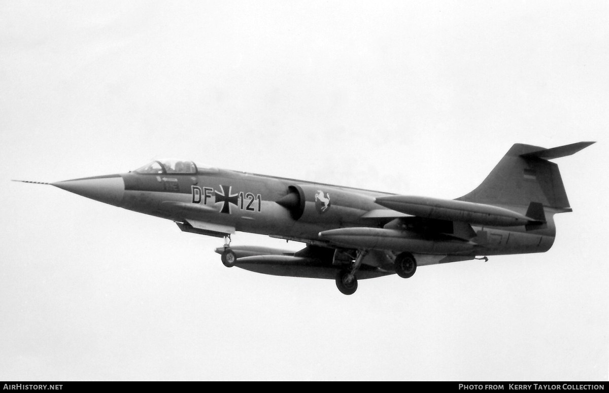 Aircraft Photo of DF-121 | Lockheed F-104G Starfighter | Germany - Air Force | AirHistory.net #663408