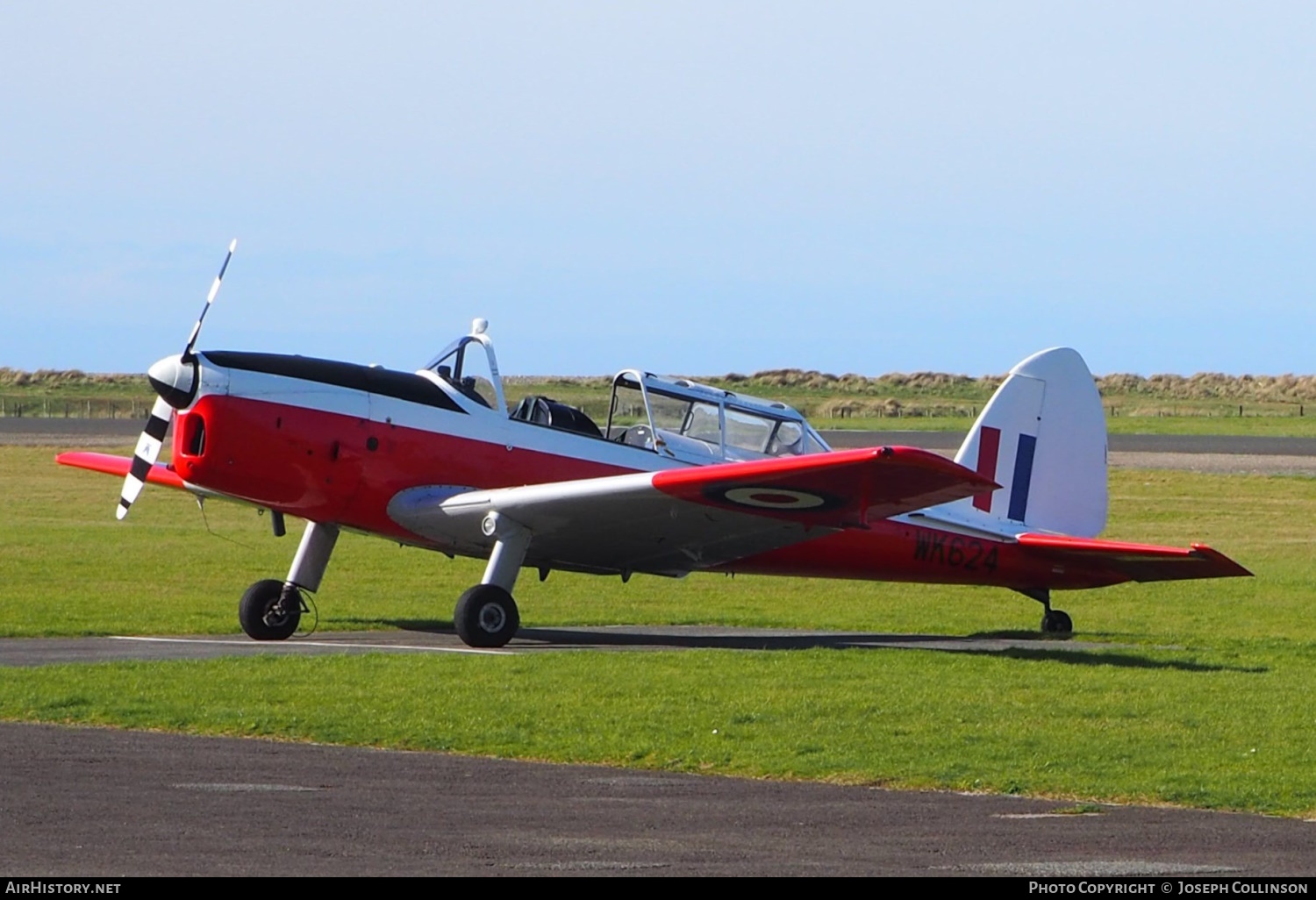 Aircraft Photo of G-BWHI / WK624 | De Havilland Canada DHC-1 Chipmunk Mk22 | UK - Air Force | AirHistory.net #663428