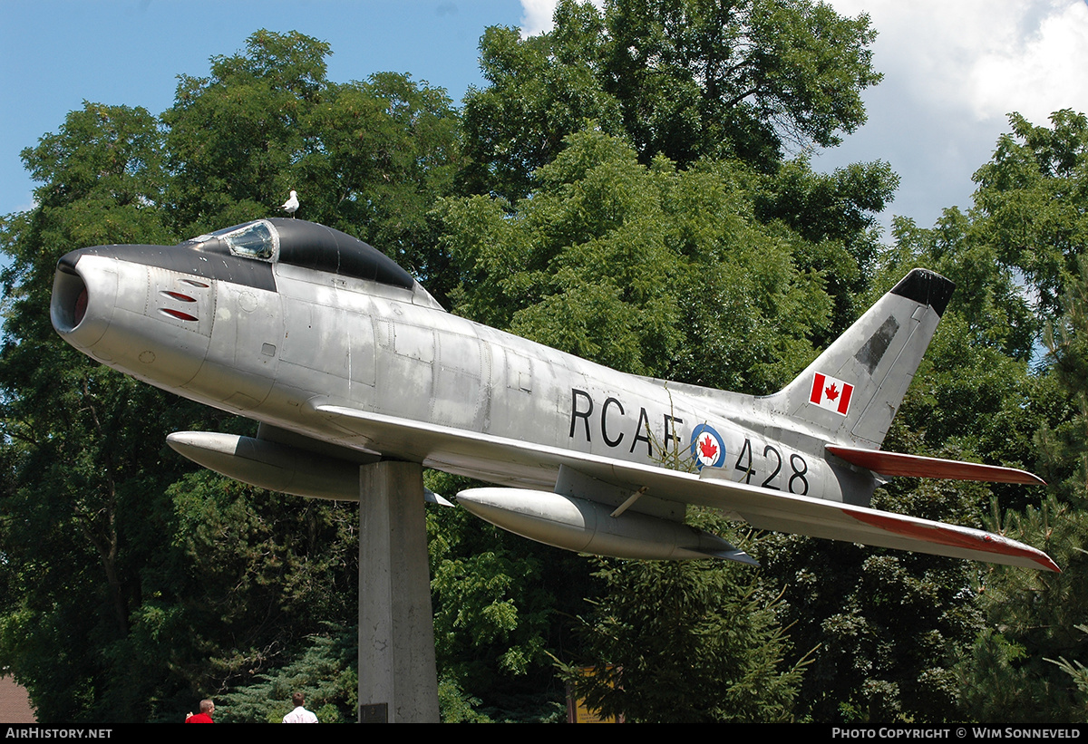 Aircraft Photo of RCAF 428 | Canadair CL-13A Sabre 5 | Canada - Air Force | AirHistory.net #663438