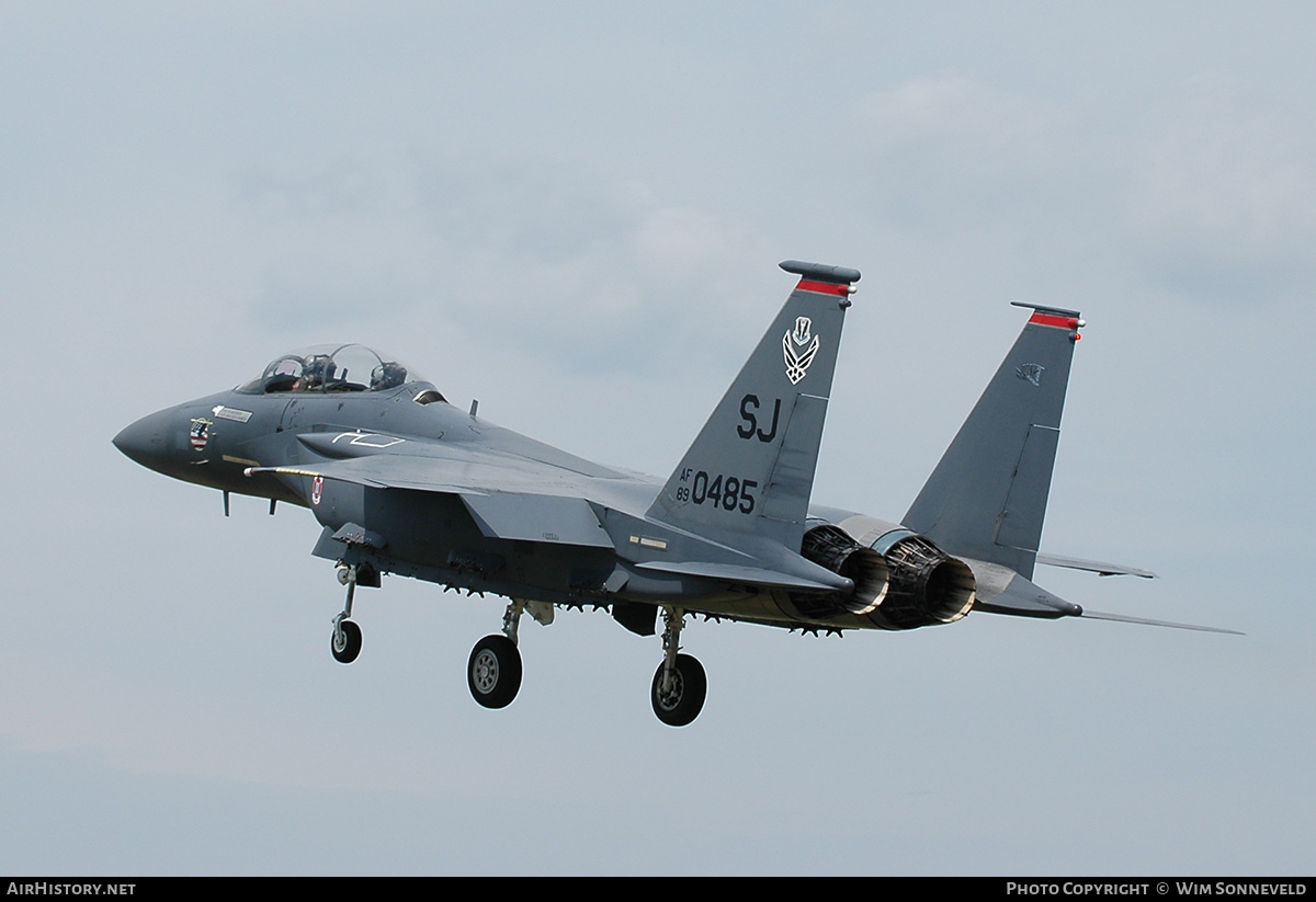 Aircraft Photo of 89-0485 | Boeing F-15E Strike Eagle | USA - Air Force | AirHistory.net #663456