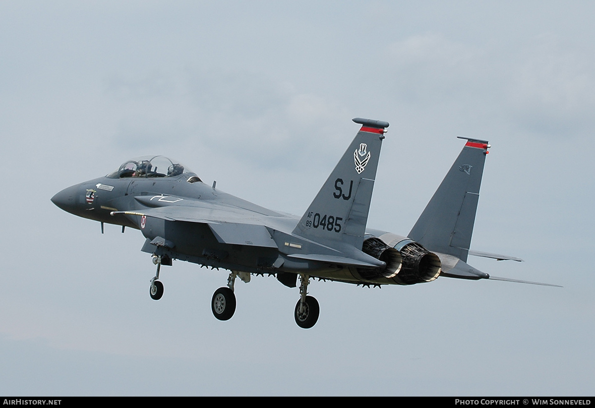 Aircraft Photo of 89-0485 | Boeing F-15E Strike Eagle | USA - Air Force | AirHistory.net #663456