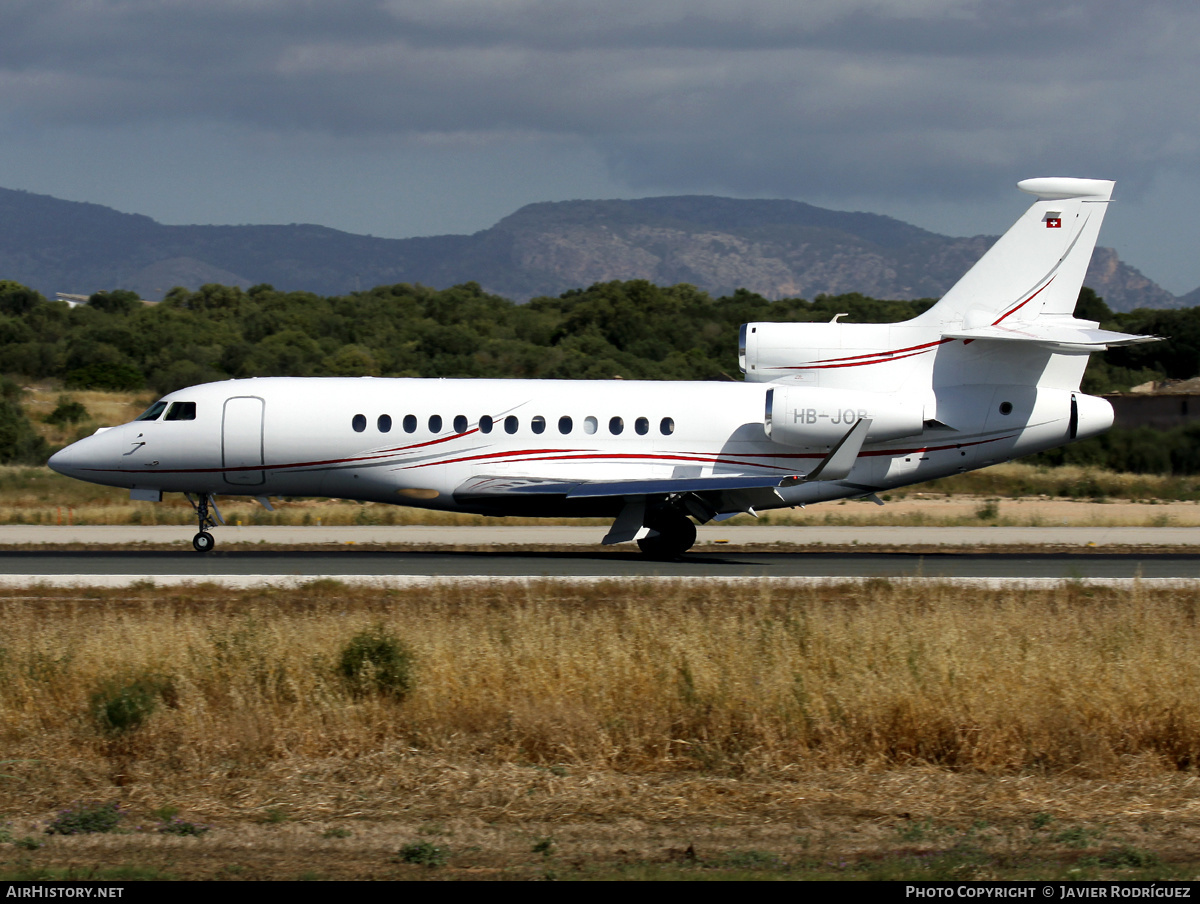 Aircraft Photo of HB-JOB | Dassault Falcon 7X | AirHistory.net #663488