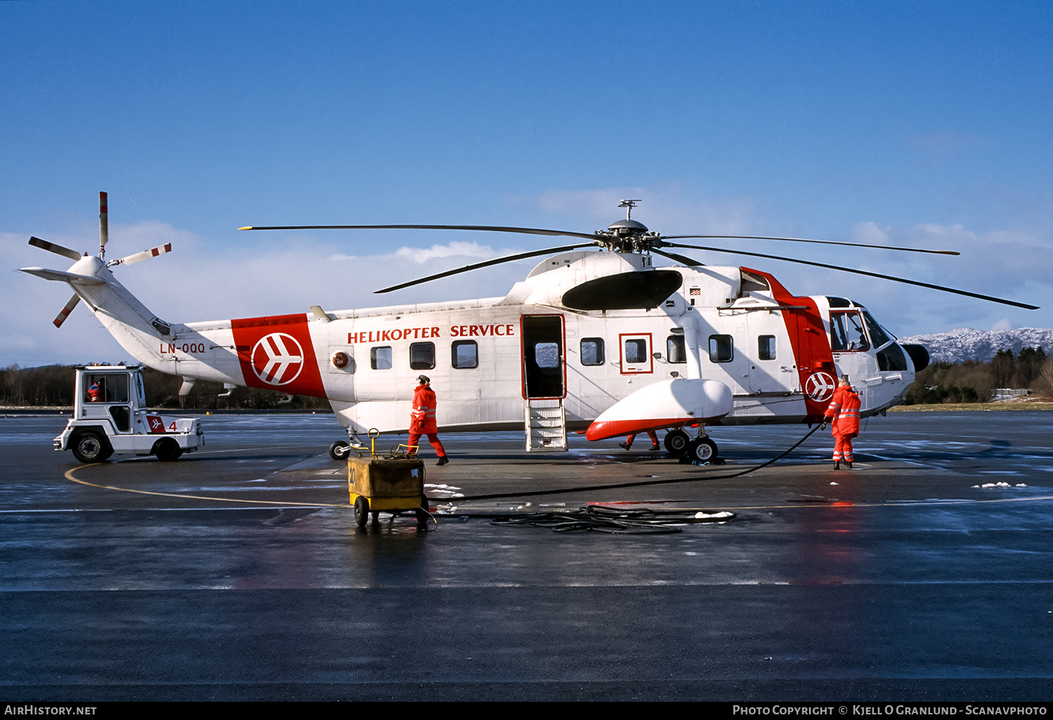 Aircraft Photo of LN-OQQ | Sikorsky S-61N MkII | Helikopter Service | AirHistory.net #663506