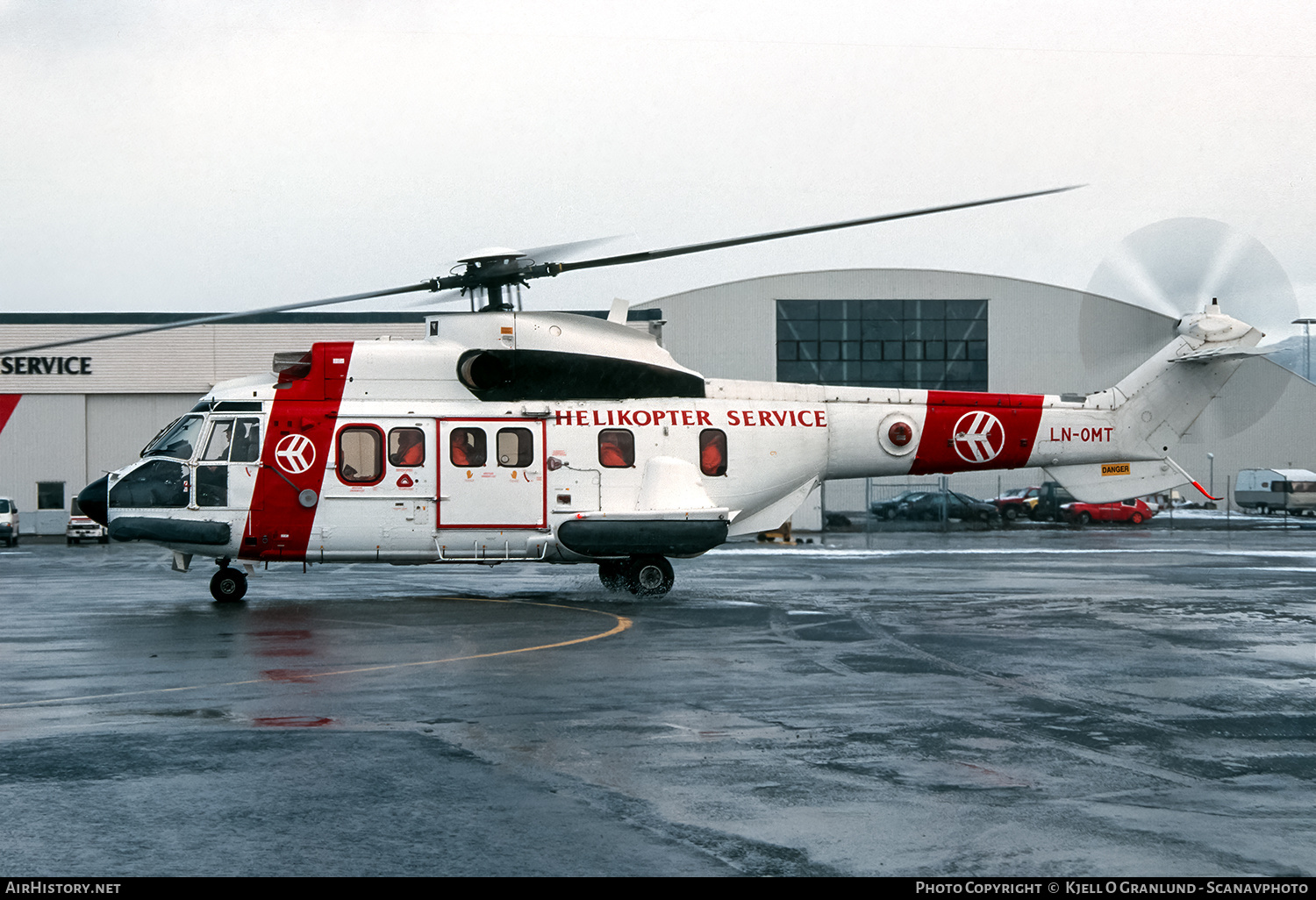 Aircraft Photo of LN-OMT | Aerospatiale AS-332L1 Super Puma | Helikopter Service | AirHistory.net #663510