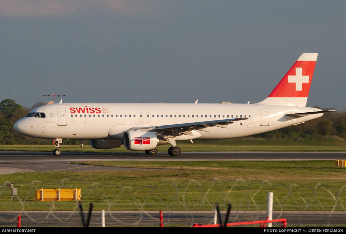 Aircraft Photo of HB-IJF | Airbus A320-214 | Swiss International Air Lines | AirHistory.net #663524