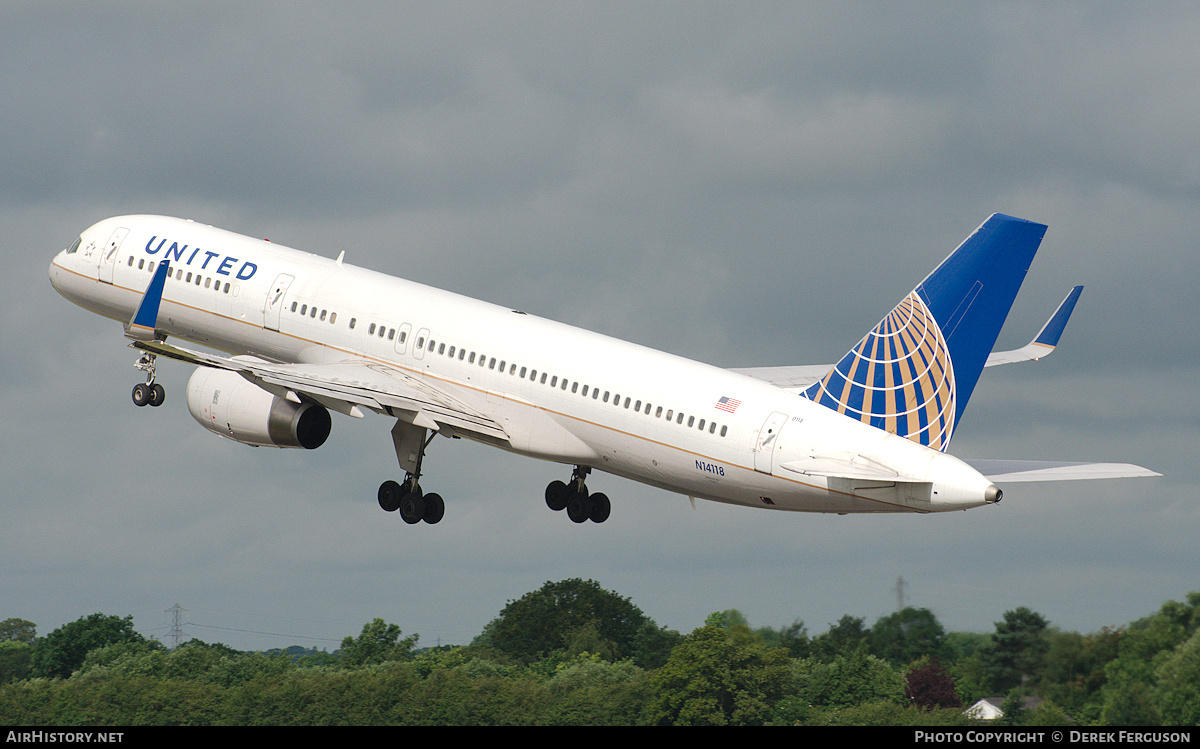 Aircraft Photo of N14118 | Boeing 757-224 | United Airlines | AirHistory.net #663541