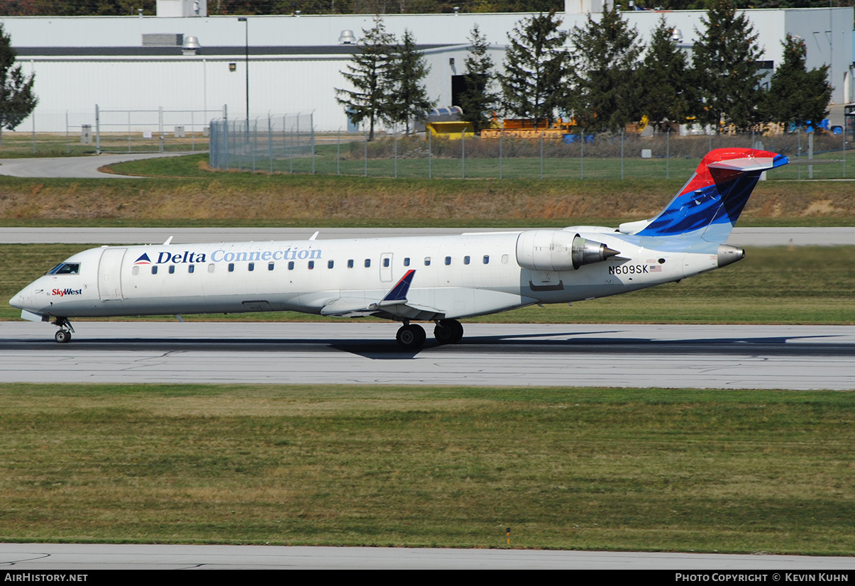 Aircraft Photo of N609SK | Bombardier CRJ-700 (CL-600-2C10) | Delta Connection | AirHistory.net #663553