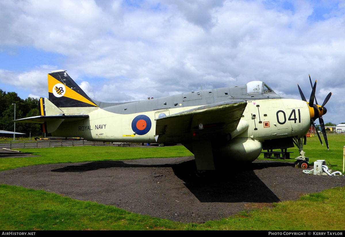 Aircraft Photo of XL497 | Fairey Gannet AEW.3 | UK - Navy | AirHistory.net #663558