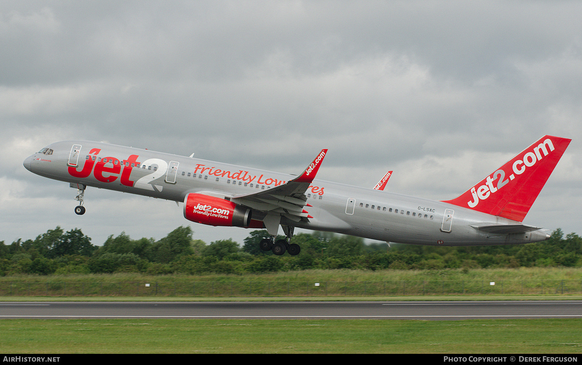 Aircraft Photo of G-LSAC | Boeing 757-23A | Jet2 | AirHistory.net #663561