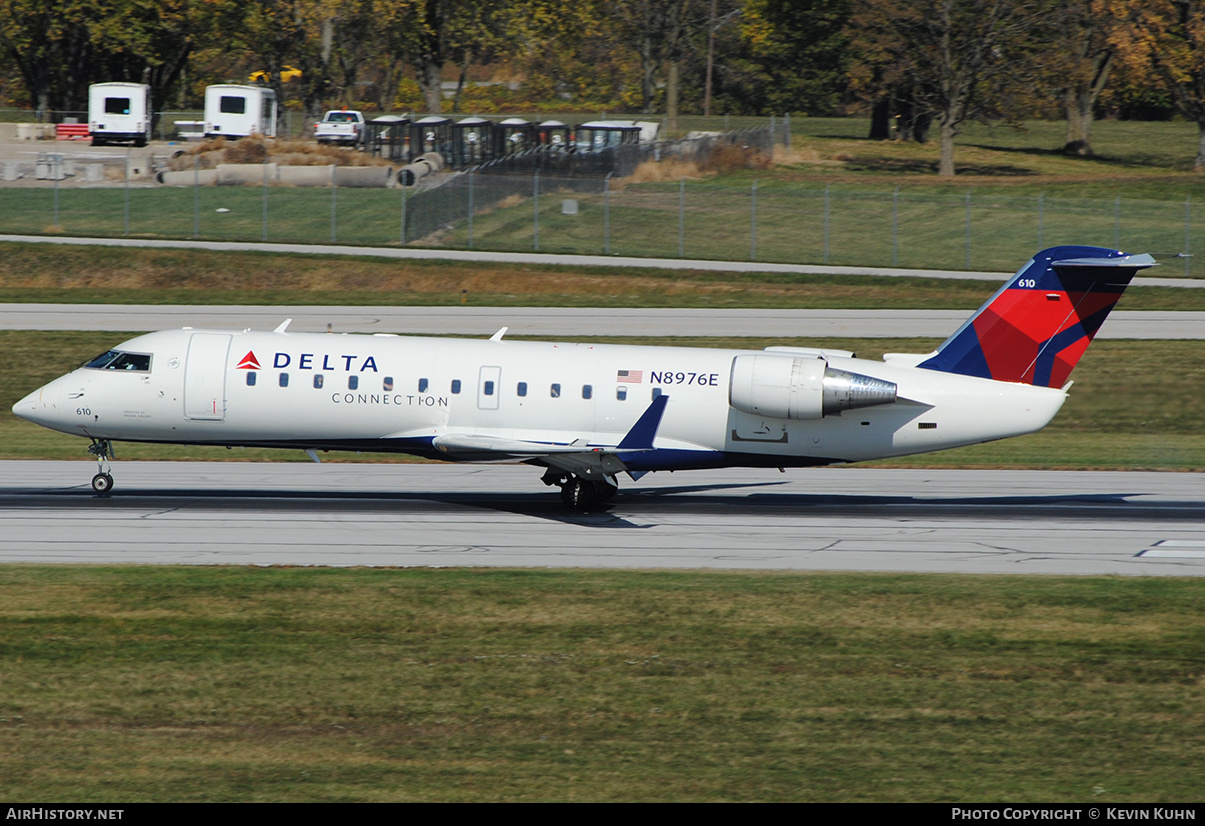 Aircraft Photo of N8976E | Bombardier CRJ-200LR (CL-600-2B19) | Delta Connection | AirHistory.net #663565