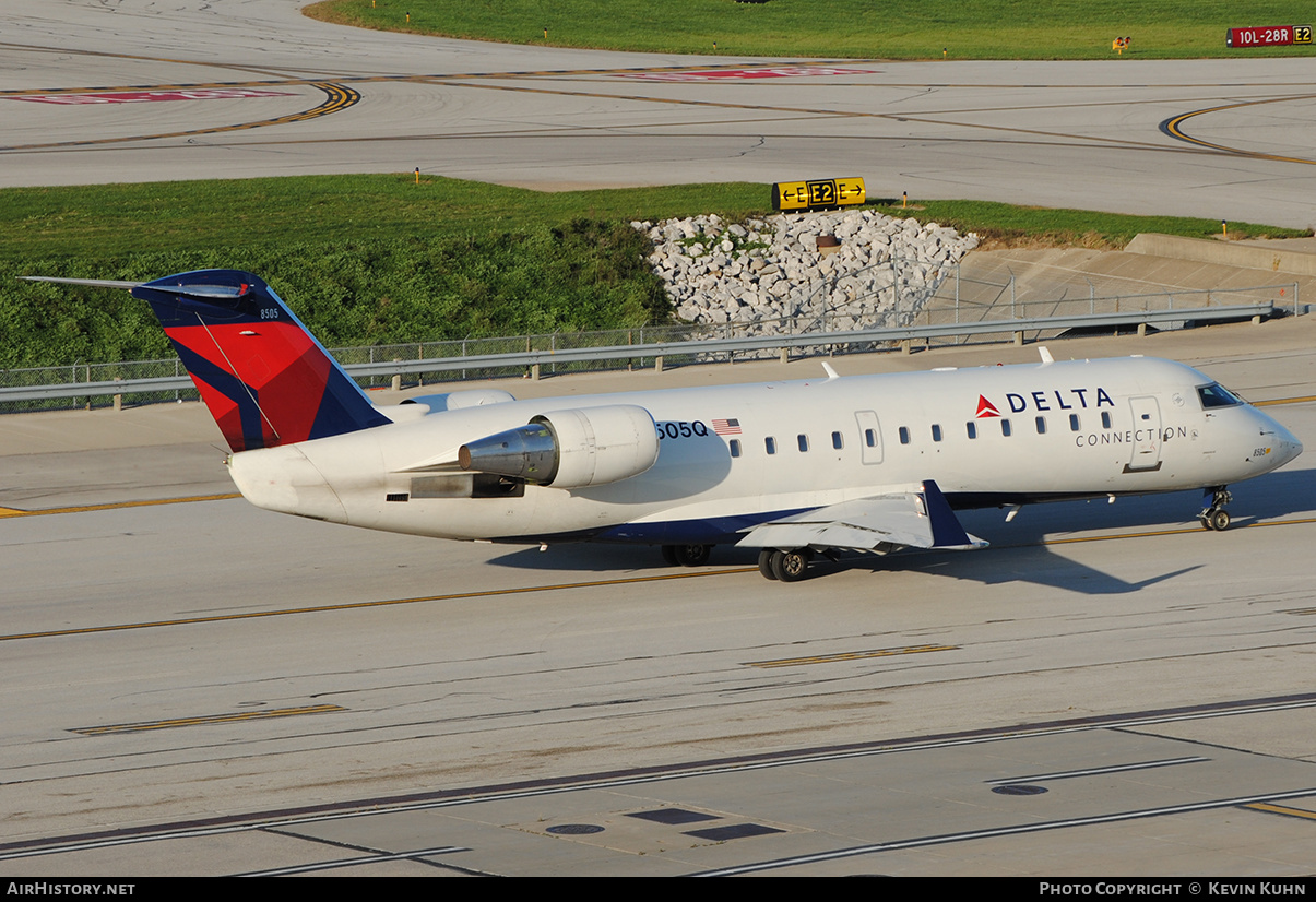 Aircraft Photo of N8505Q | Bombardier CRJ-200LR (CL-600-2B19) | Delta Connection | AirHistory.net #663582