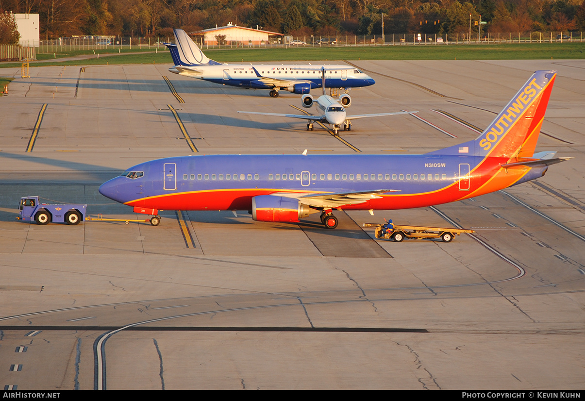 Aircraft Photo of N310SW | Boeing 737-3H4 | Southwest Airlines | AirHistory.net #663587