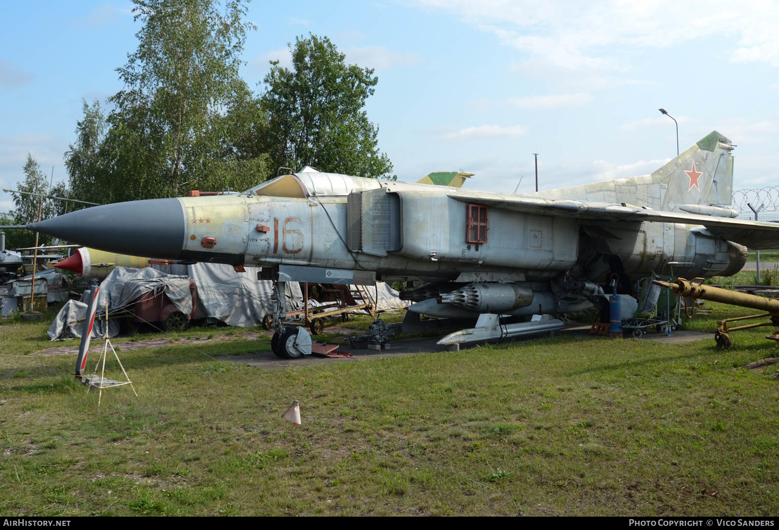 Aircraft Photo of 16 red | Mikoyan-Gurevich MiG-23MF | Russia - Air Force | AirHistory.net #663594