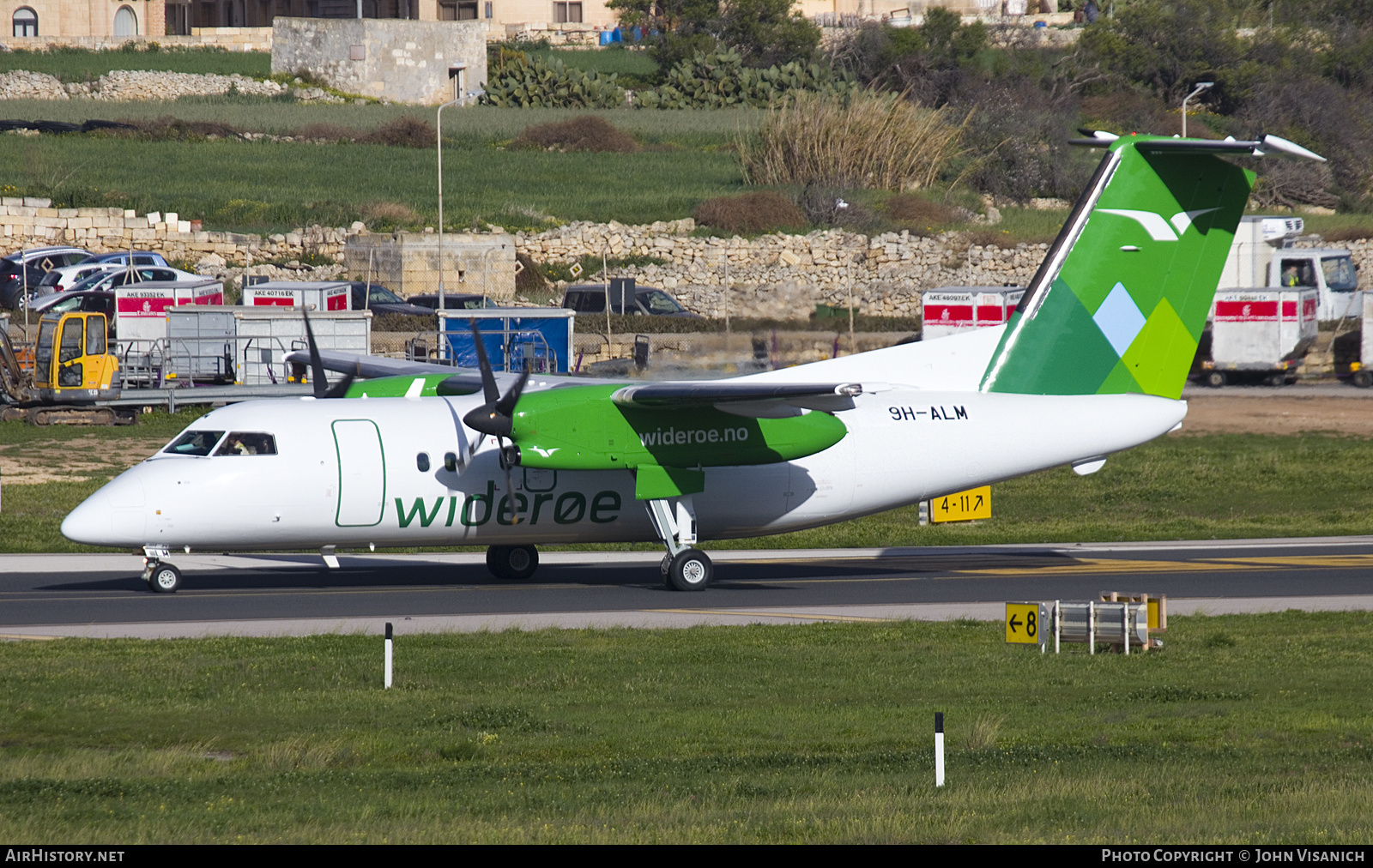 Aircraft Photo of 9H-ALM | Bombardier DHC-8-103Q Dash 8 | Widerøe | AirHistory.net #663612