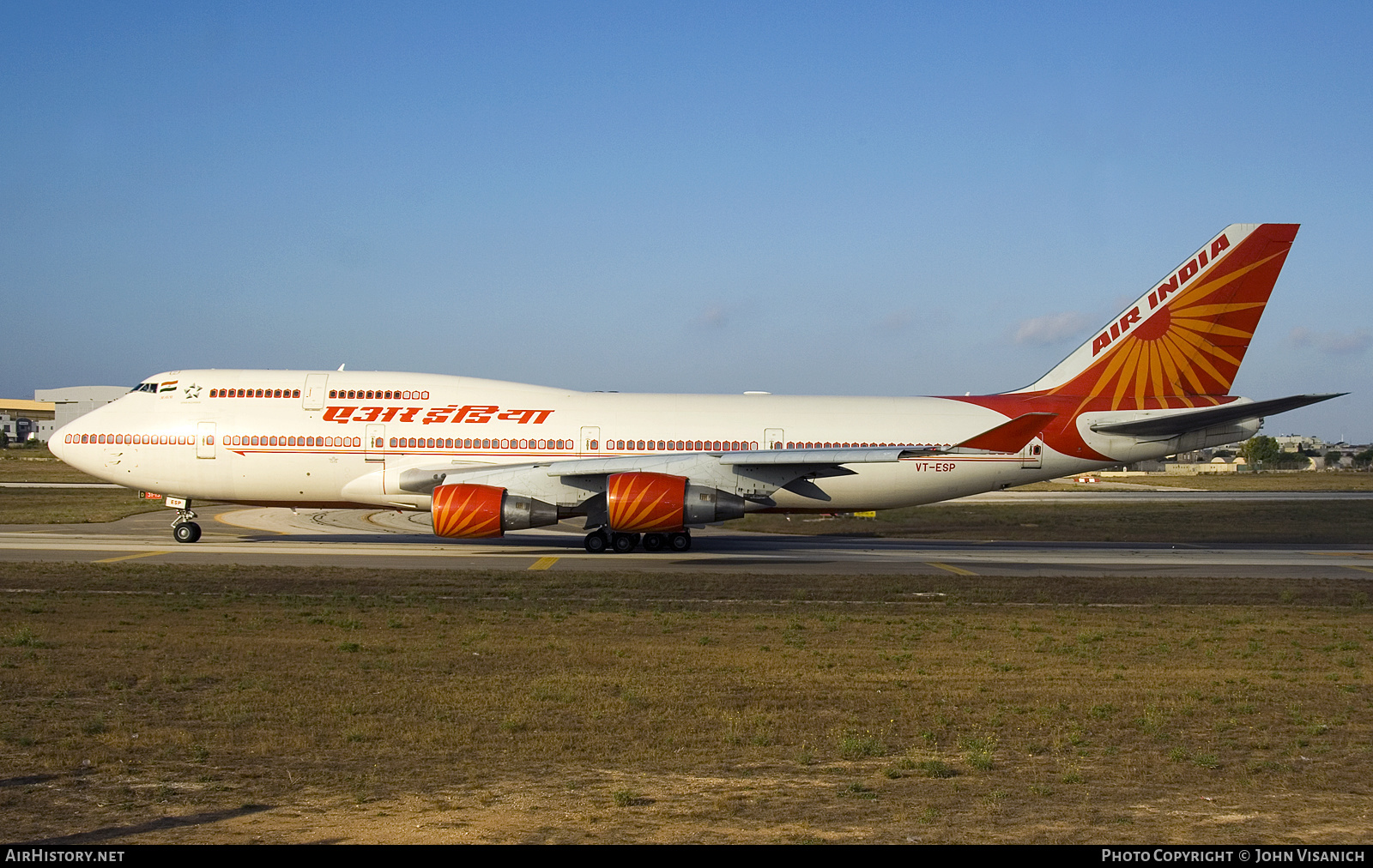 Aircraft Photo of VT-ESP | Boeing 747-437 | Air India | AirHistory.net #663616