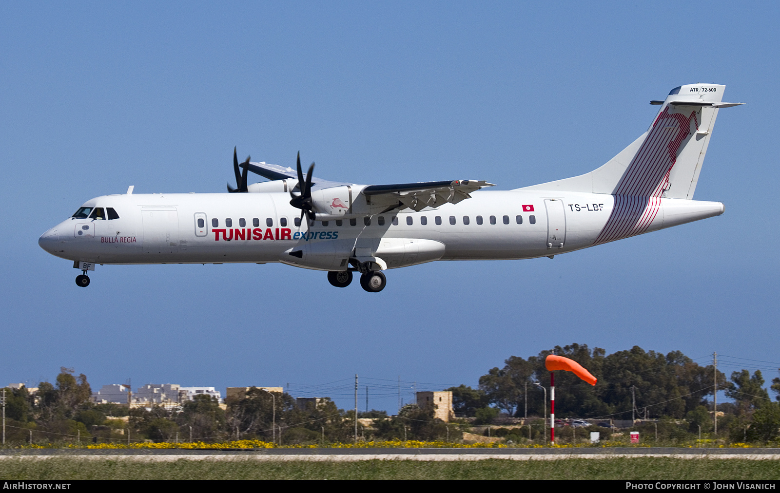 Aircraft Photo of TS-LBF | ATR ATR-72-600 (ATR-72-212A) | Tunisair Express | AirHistory.net #663621