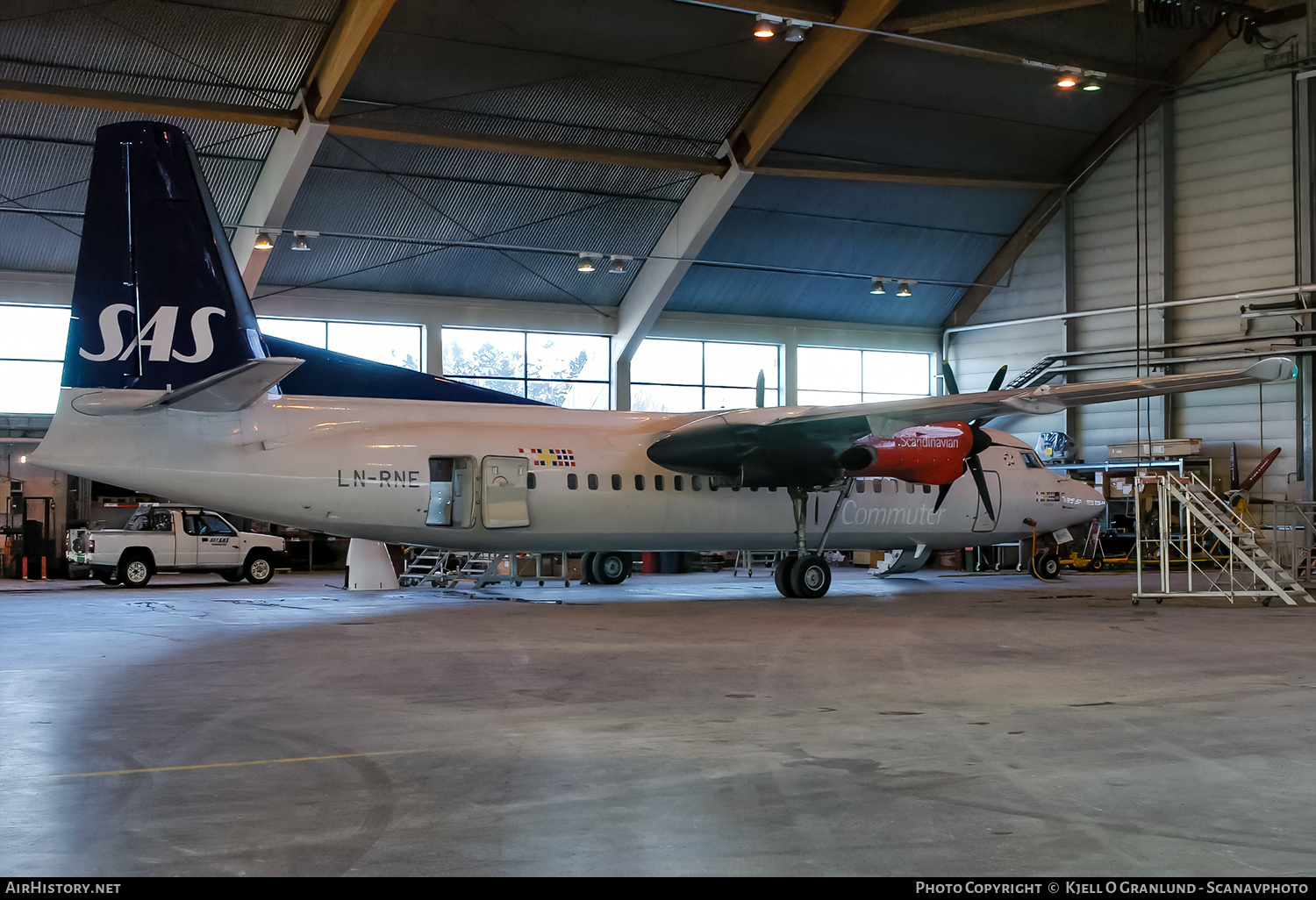 Aircraft Photo of LN-RNE | Fokker 50 | Scandinavian Commuter - Norlink | AirHistory.net #663626