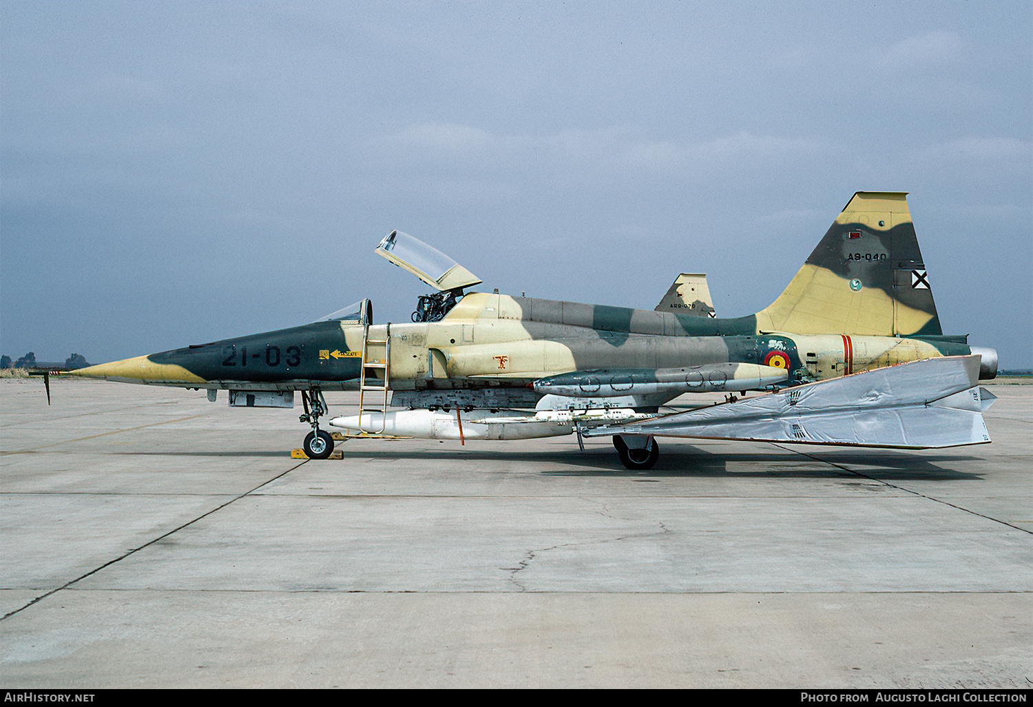 Aircraft Photo of A9-040 | Northrop SF-5A Freedom Fighter | Spain - Air Force | AirHistory.net #663628