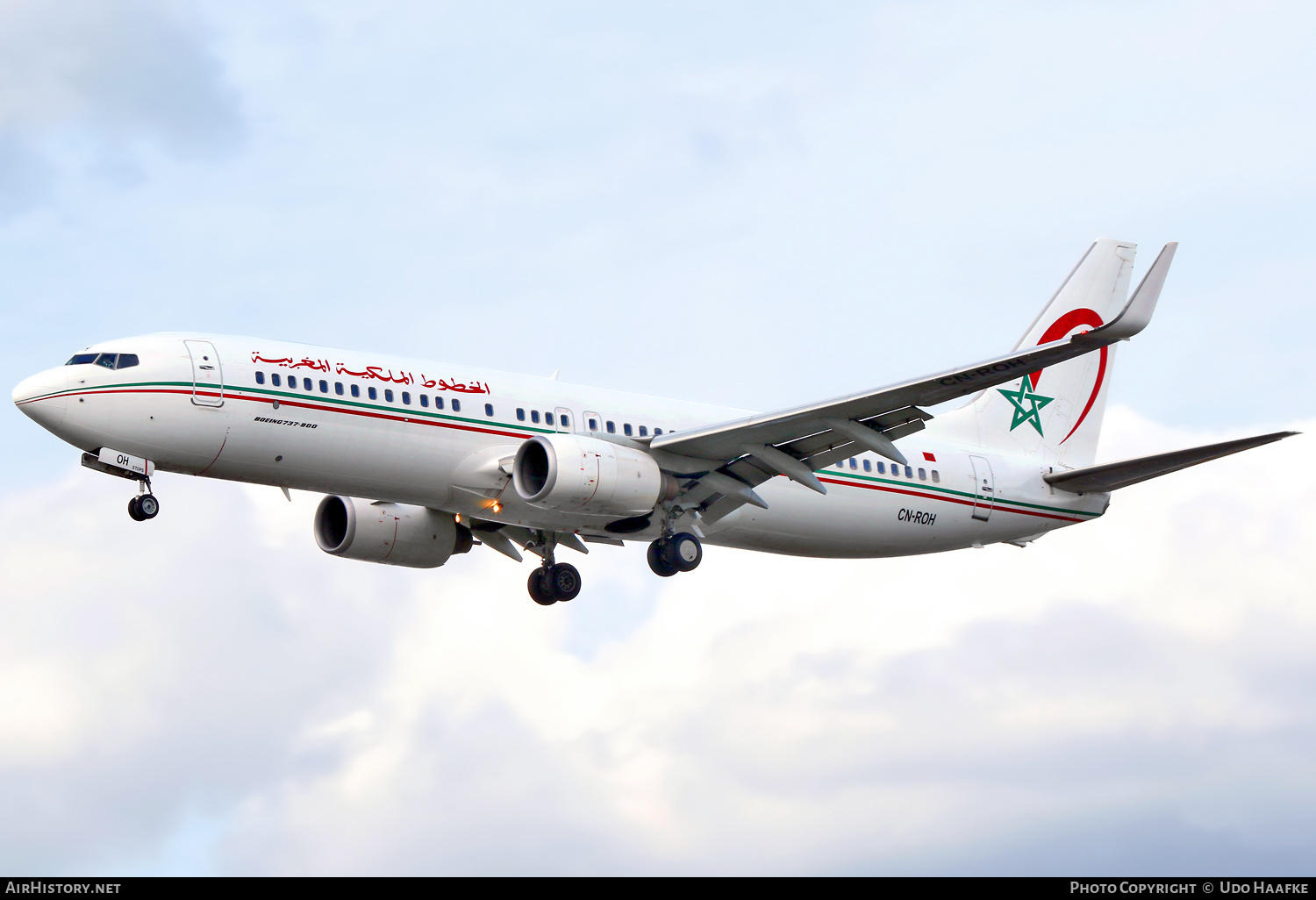 Aircraft Photo of CN-ROH | Boeing 737-85P | Royal Air Maroc - RAM | AirHistory.net #663641