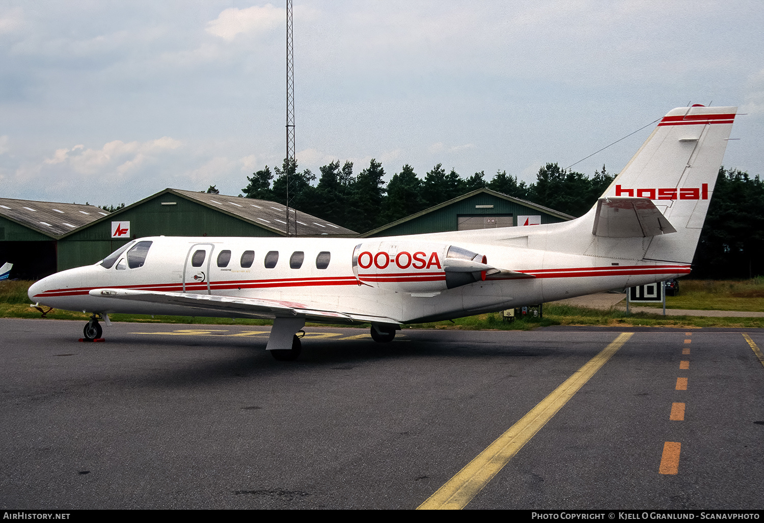 Aircraft Photo of OO-OSA | Cessna 550 Citation II | Bosal International | AirHistory.net #663646