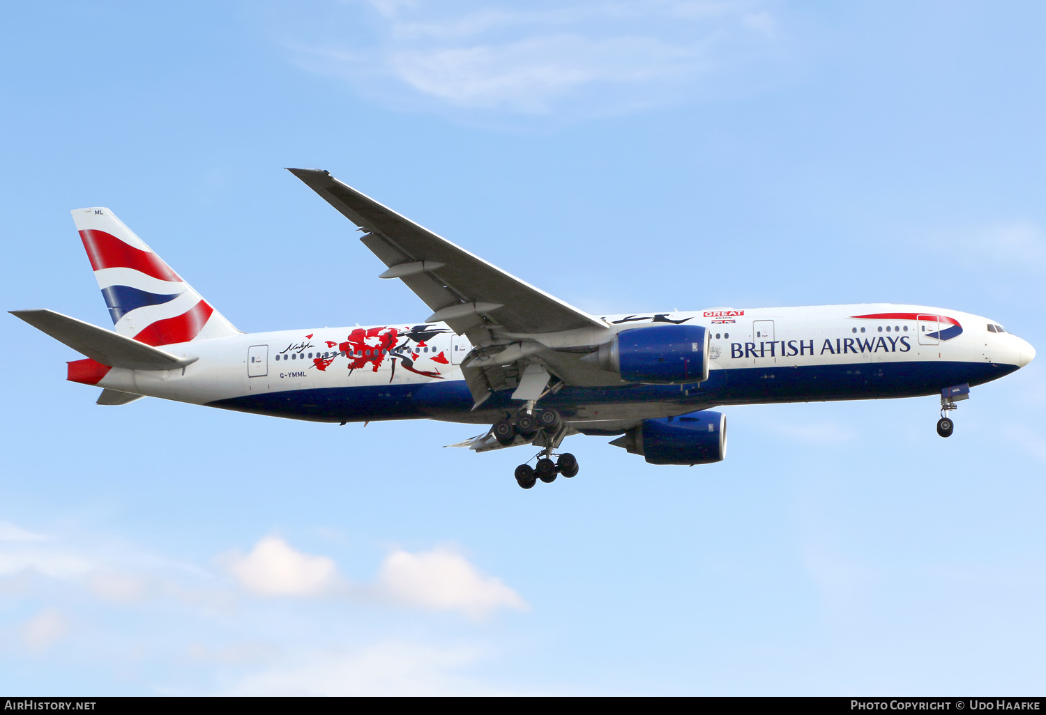 Aircraft Photo of G-YMML | Boeing 777-236/ER | British Airways | AirHistory.net #663650