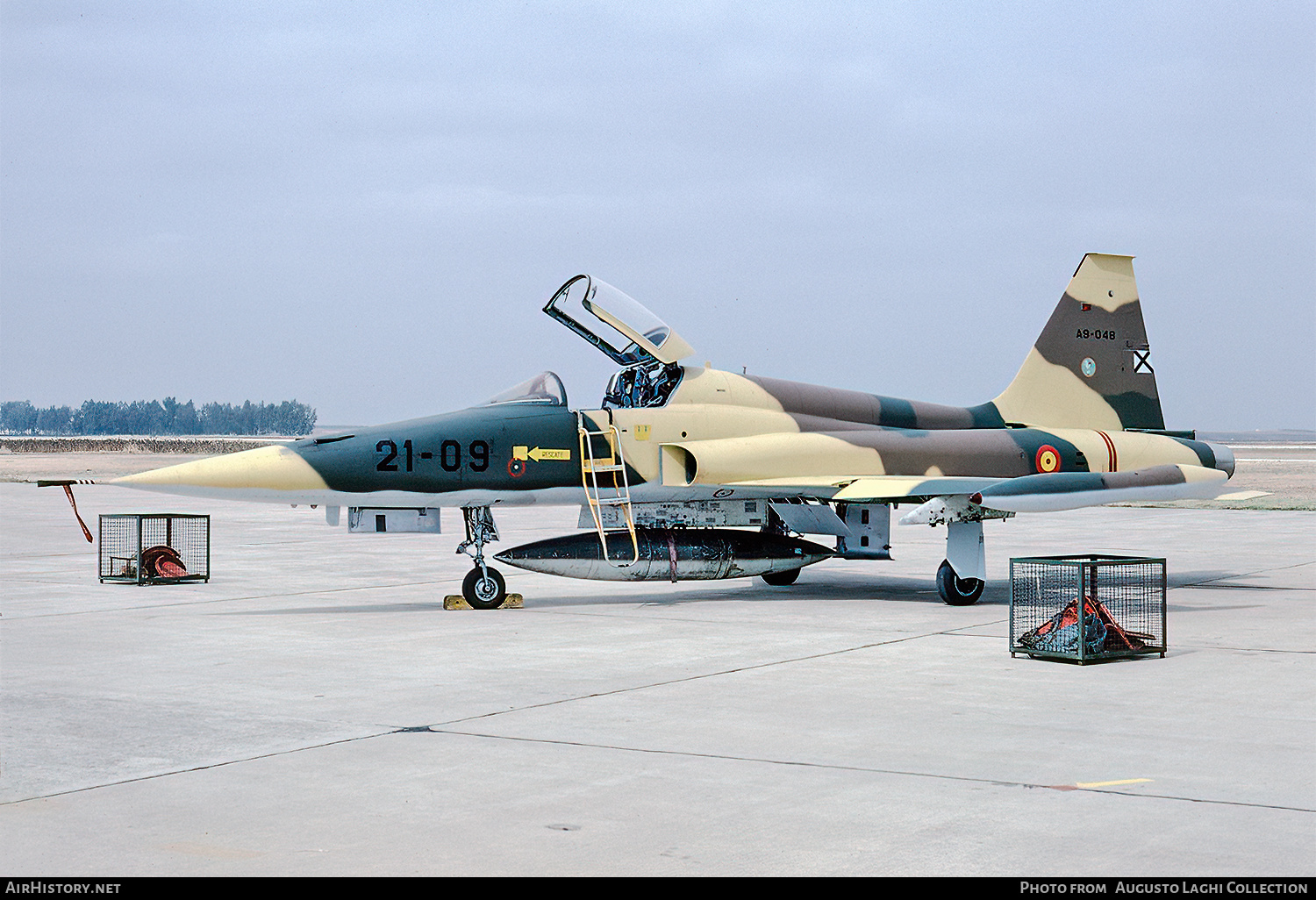 Aircraft Photo of A9-048 | Northrop SF-5A Freedom Fighter | Spain - Air Force | AirHistory.net #663664
