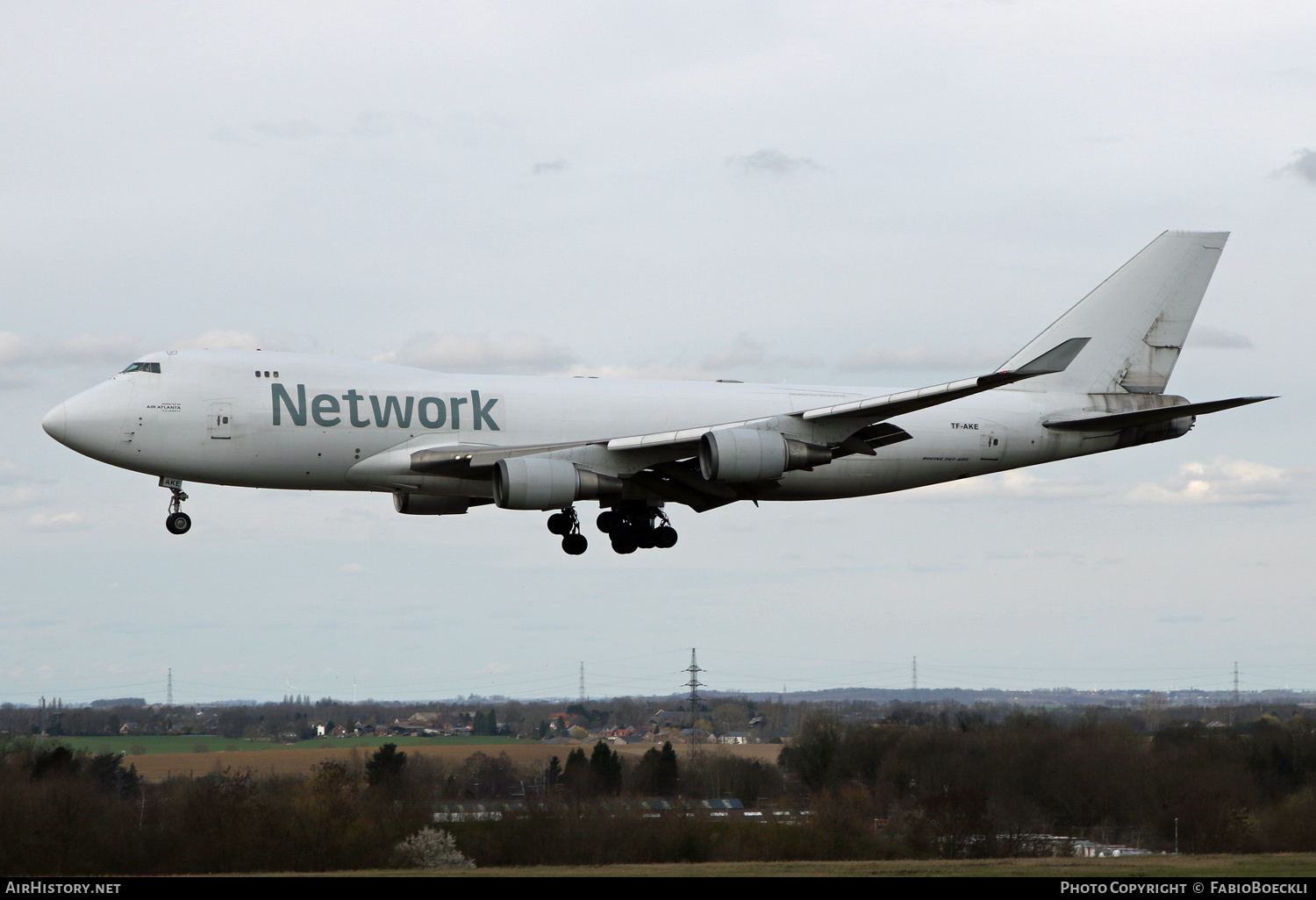 Aircraft Photo of TF-AKE | Boeing 747-409F/SCD | Network Airline Management | AirHistory.net #663674