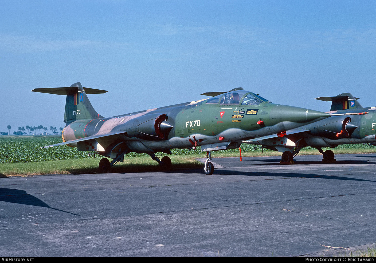 Aircraft Photo of FX70 | Lockheed F-104G Starfighter | Belgium - Air Force | AirHistory.net #663691