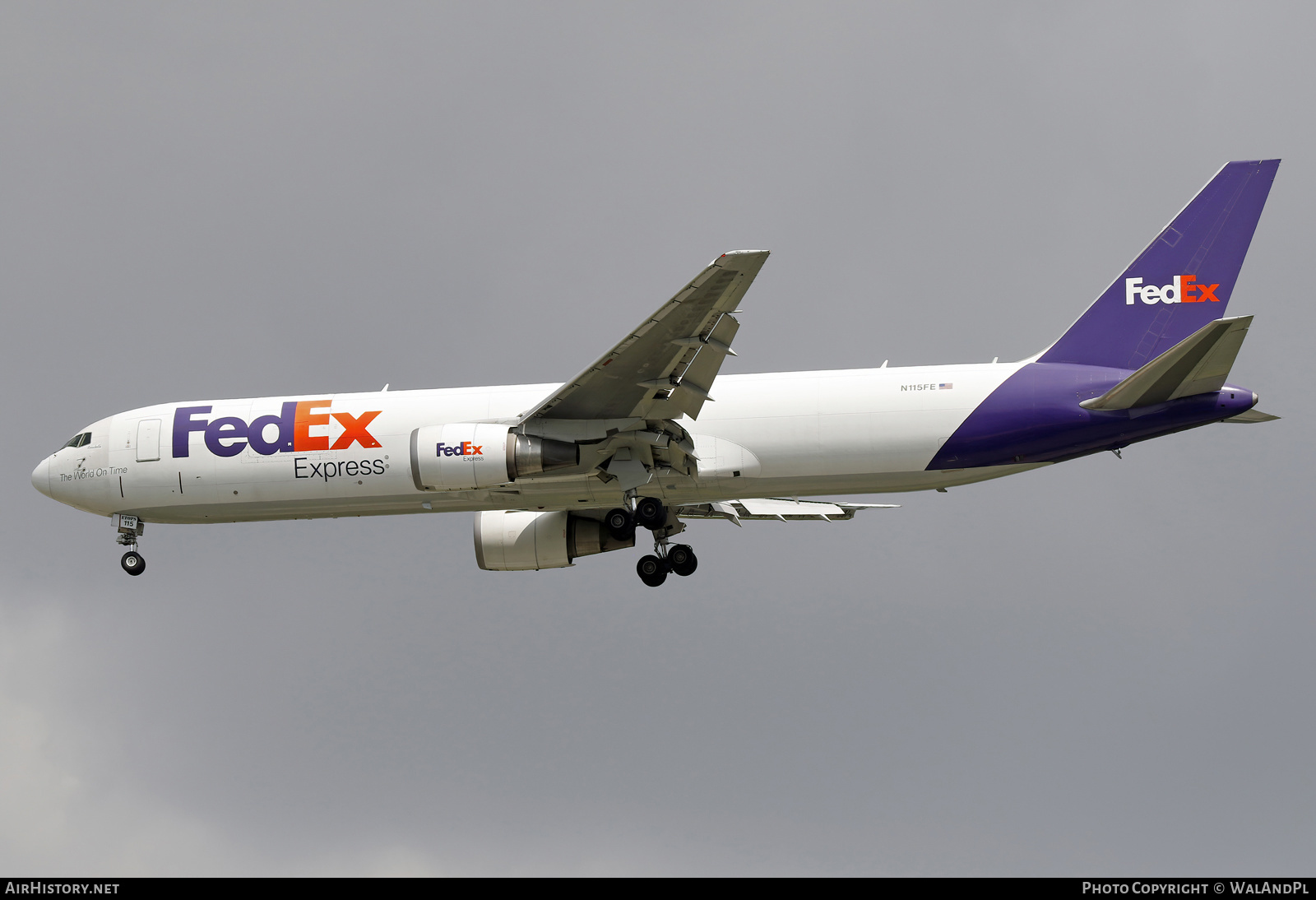 Aircraft Photo of N115FE | Boeing 767-3S2F/ER | FedEx Express - Federal Express | AirHistory.net #663728