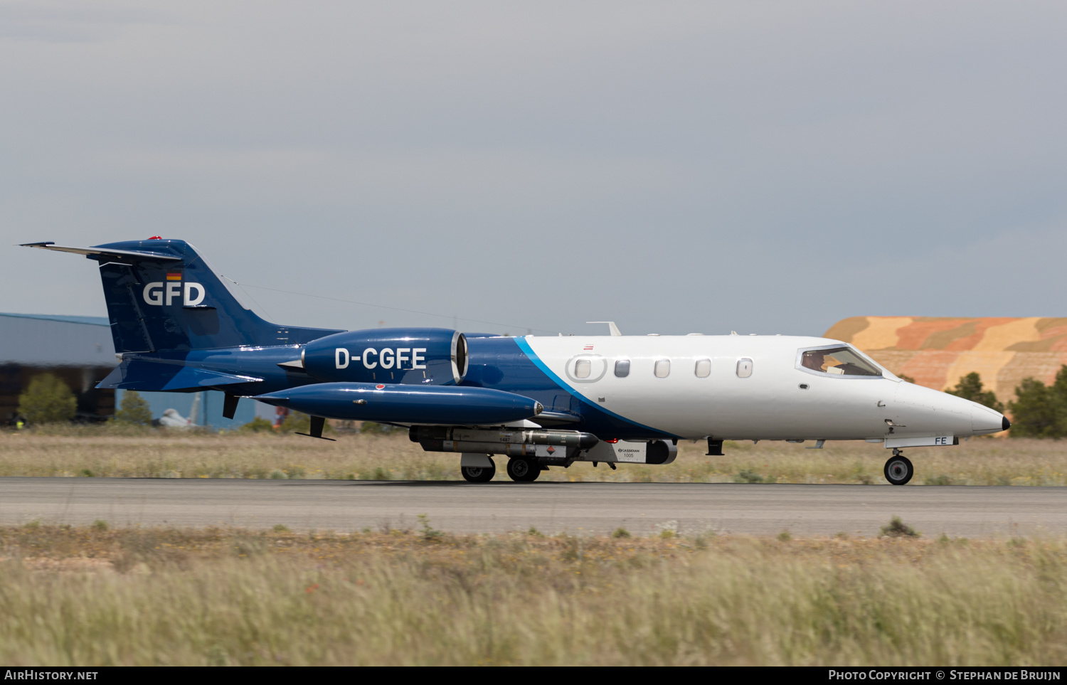 Aircraft Photo of D-CGFE | Learjet 36A | GFD - Gesellschaft für Flugzieldarstellung | AirHistory.net #663742