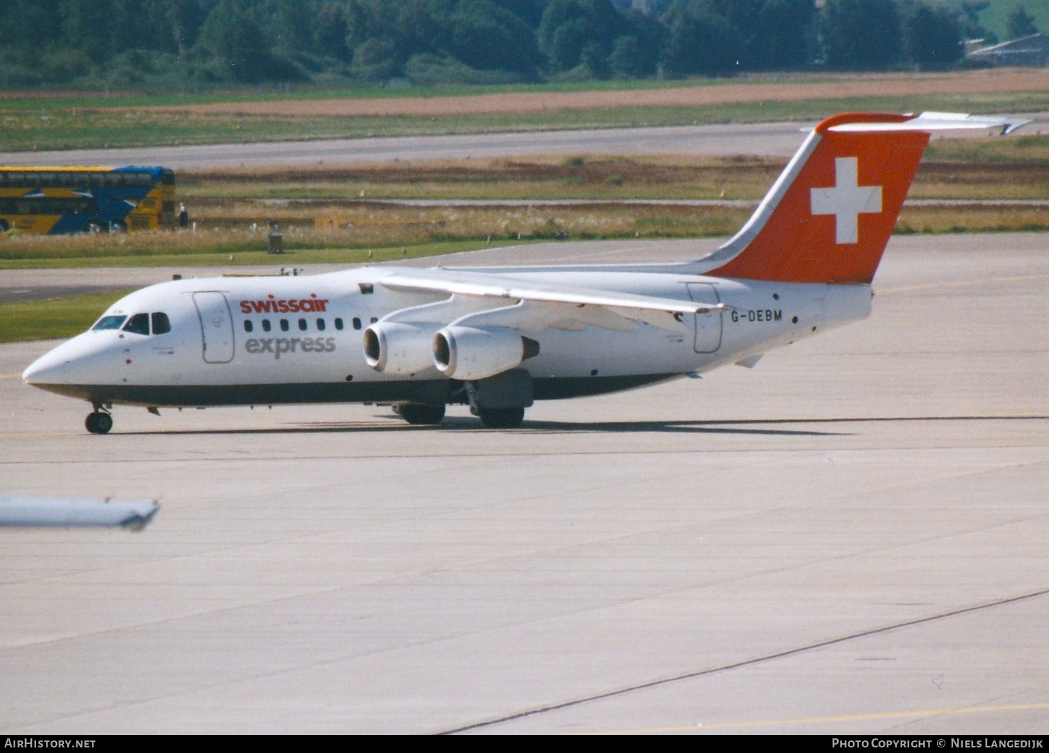 Aircraft Photo of G-DEBM | British Aerospace BAe-146-200A | Swissair Express | AirHistory.net #663752