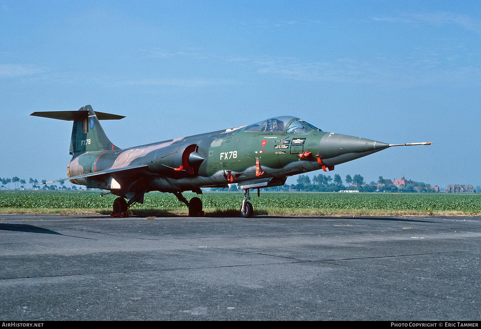 Aircraft Photo of FX78 | Lockheed F-104G Starfighter | Belgium - Air Force | AirHistory.net #663764