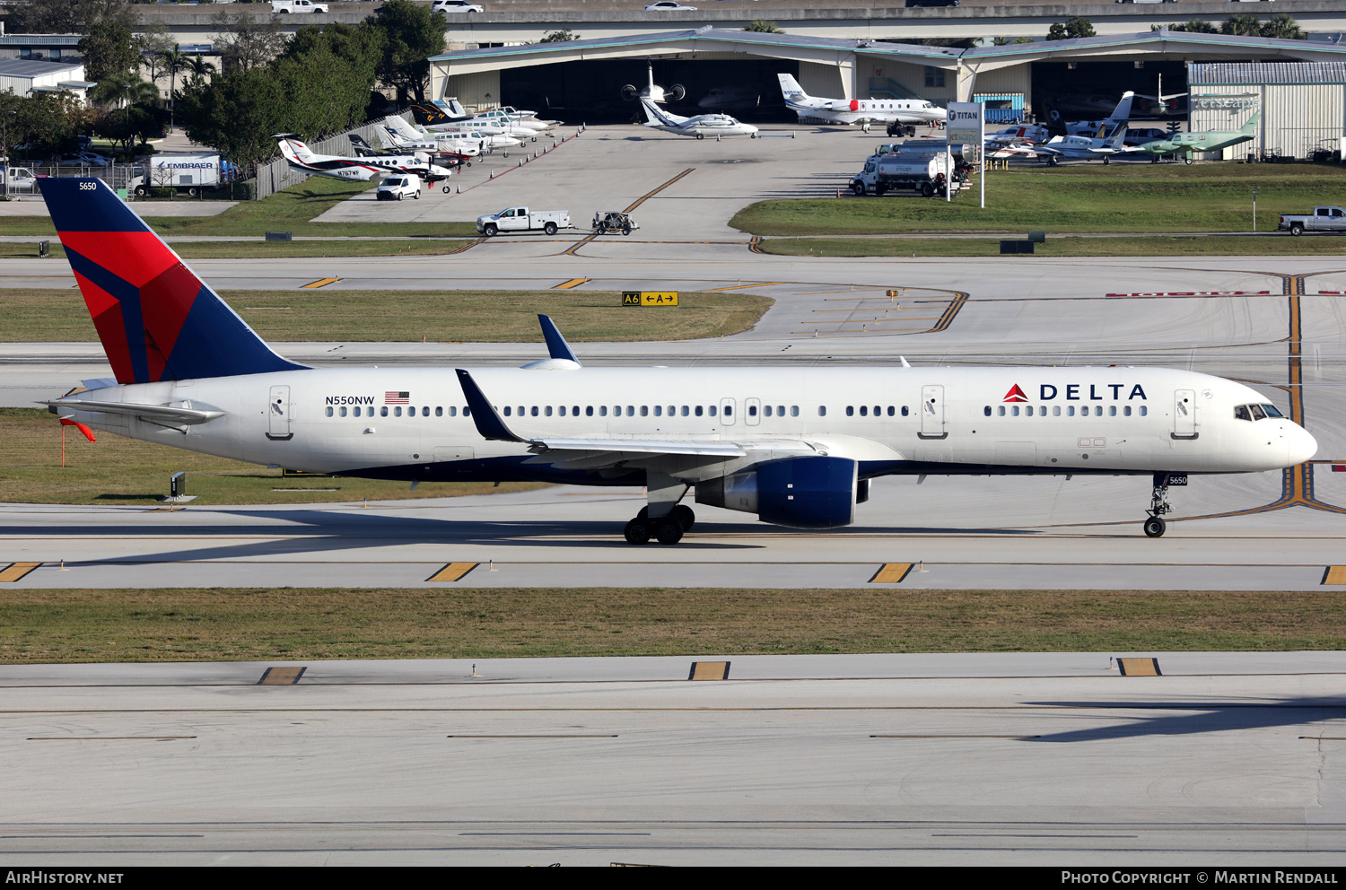 Aircraft Photo of N550NW | Boeing 757-251 | Delta Air Lines | AirHistory.net #663766