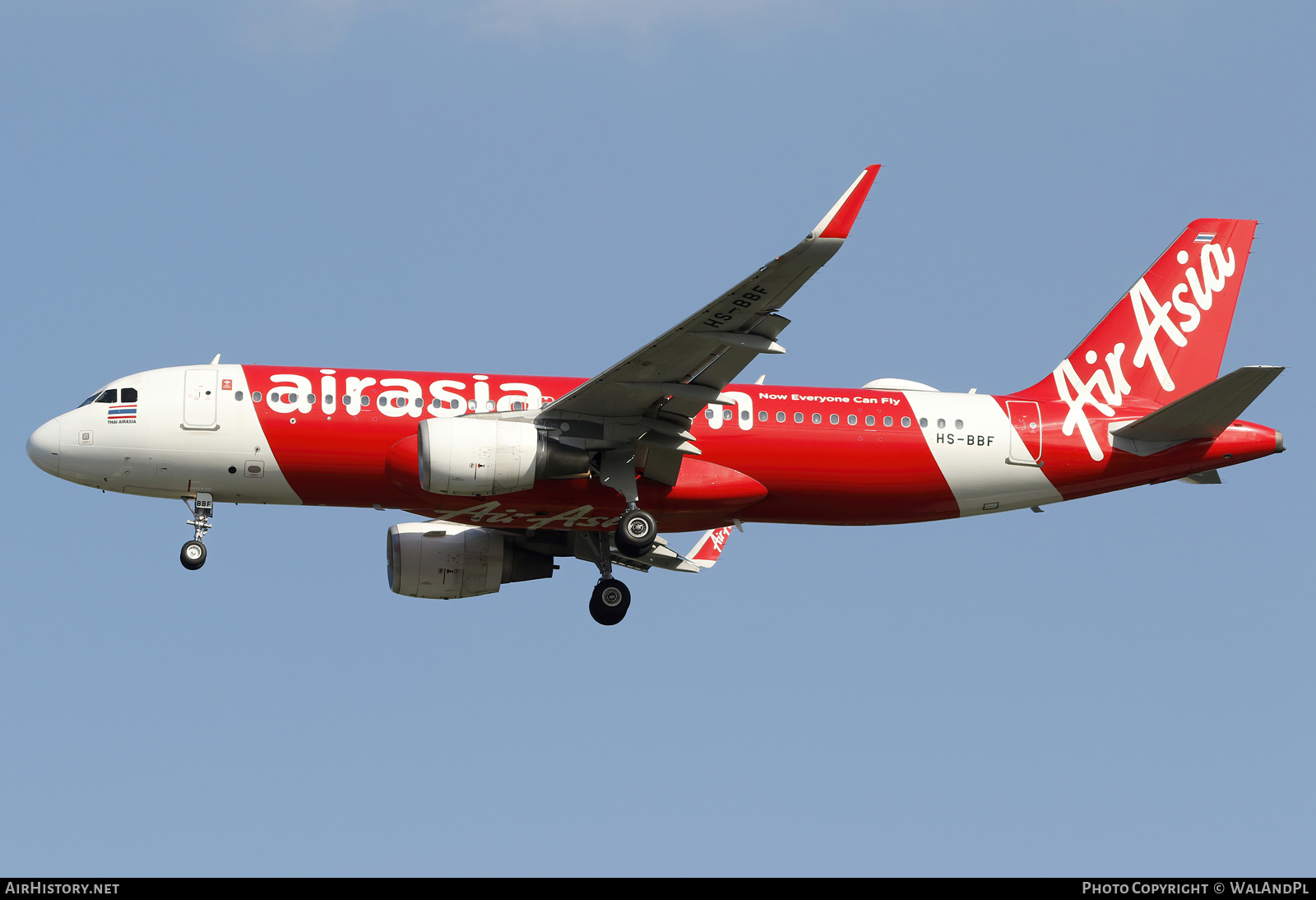 Aircraft Photo of HS-BBF | Airbus A320-216 | AirAsia | AirHistory.net #663774