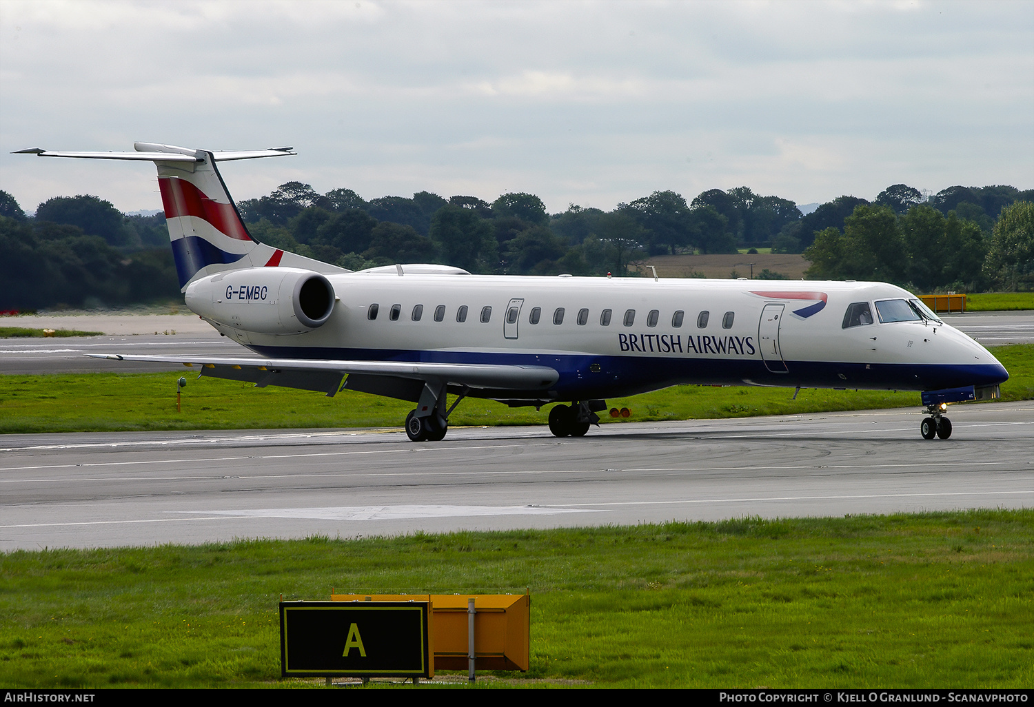 Aircraft Photo of G-EMBC | Embraer ERJ-145EU (EMB-145EU) | British Airways | AirHistory.net #663780