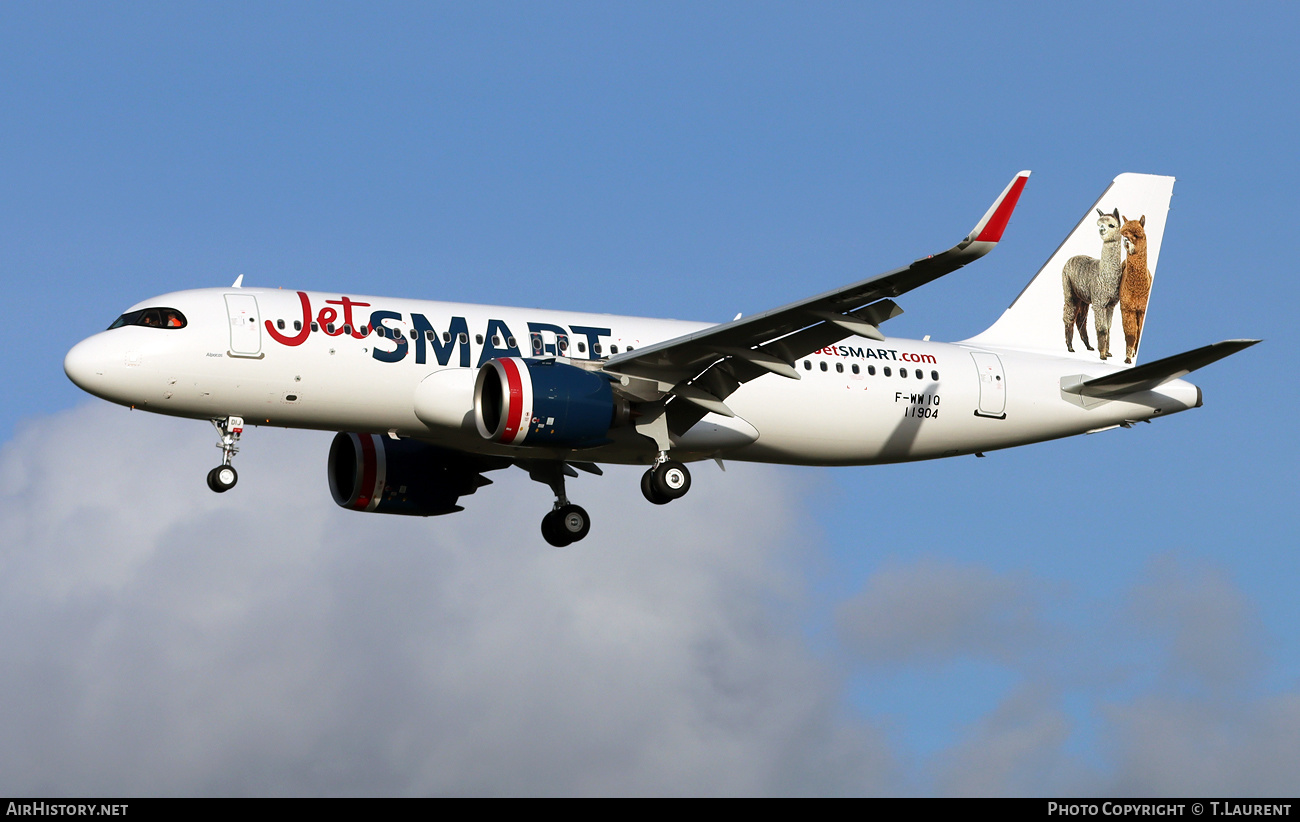 Aircraft Photo of F-WWIQ | Airbus A320-271N | JetSmart | AirHistory.net #663786