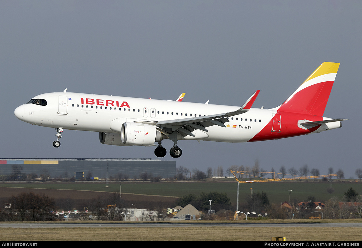 Aircraft Photo of EC-NTA | Airbus A320-251N | Iberia | AirHistory.net #663800