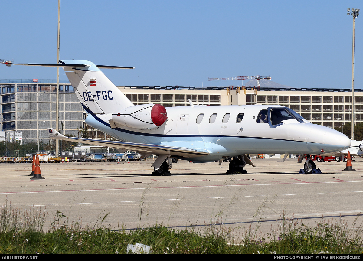 Aircraft Photo of OE-FGC | Cessna 525 CitationJet M2 | AirHistory.net #663841