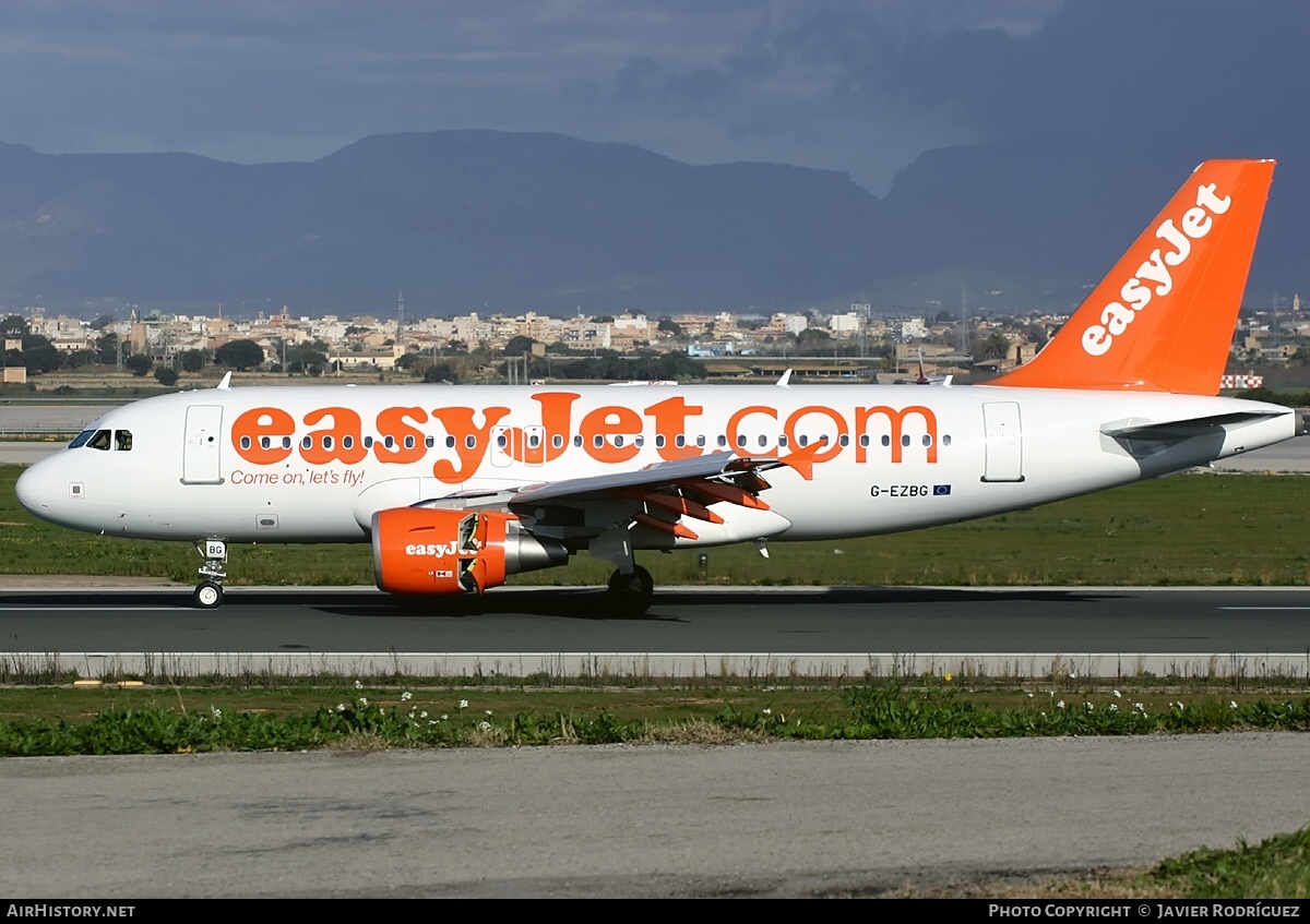 Aircraft Photo of G-EZBG | Airbus A319-111 | EasyJet | AirHistory.net #663857