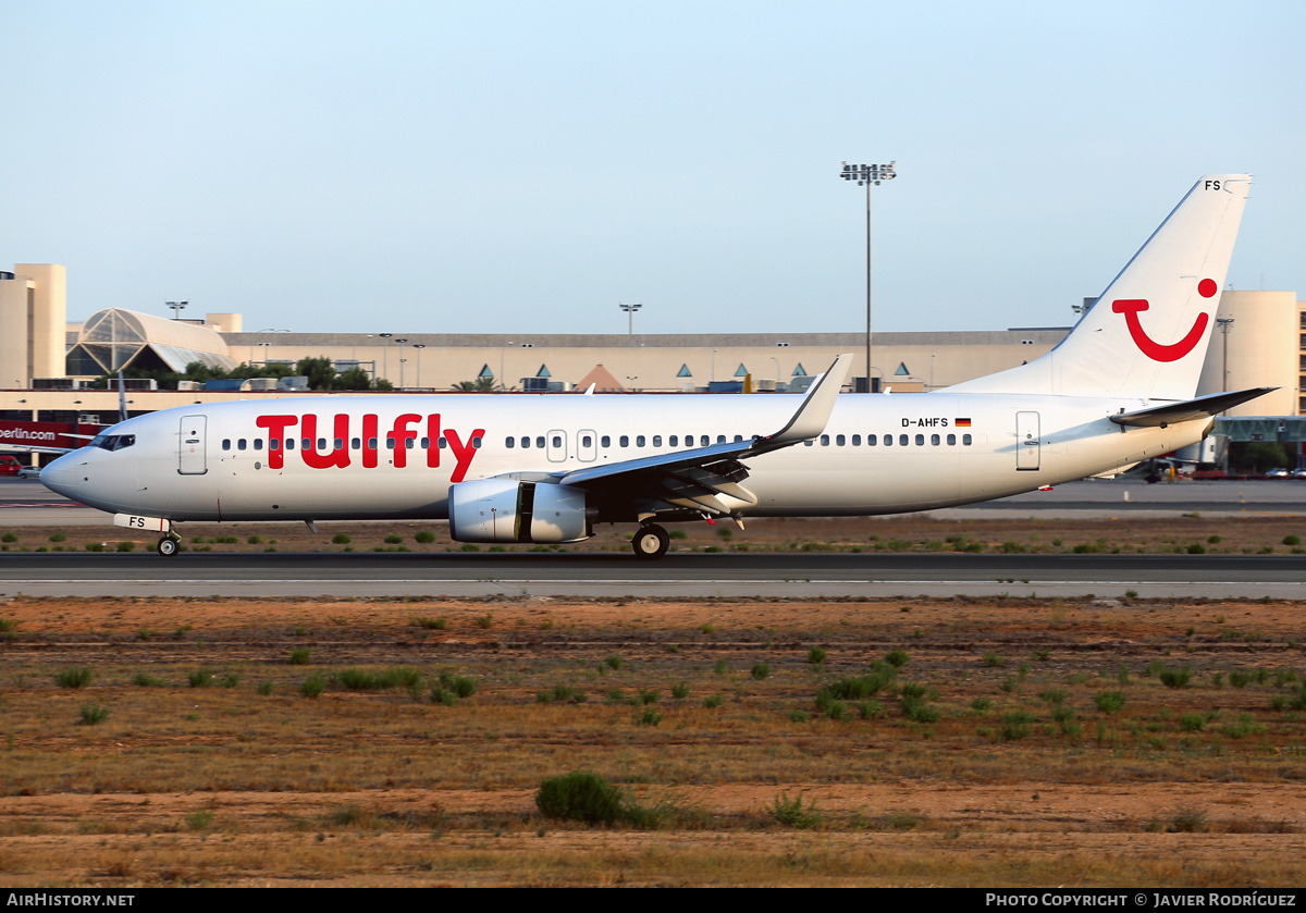 Aircraft Photo of D-AHFS | Boeing 737-8K5 | TUIfly | AirHistory.net #663864