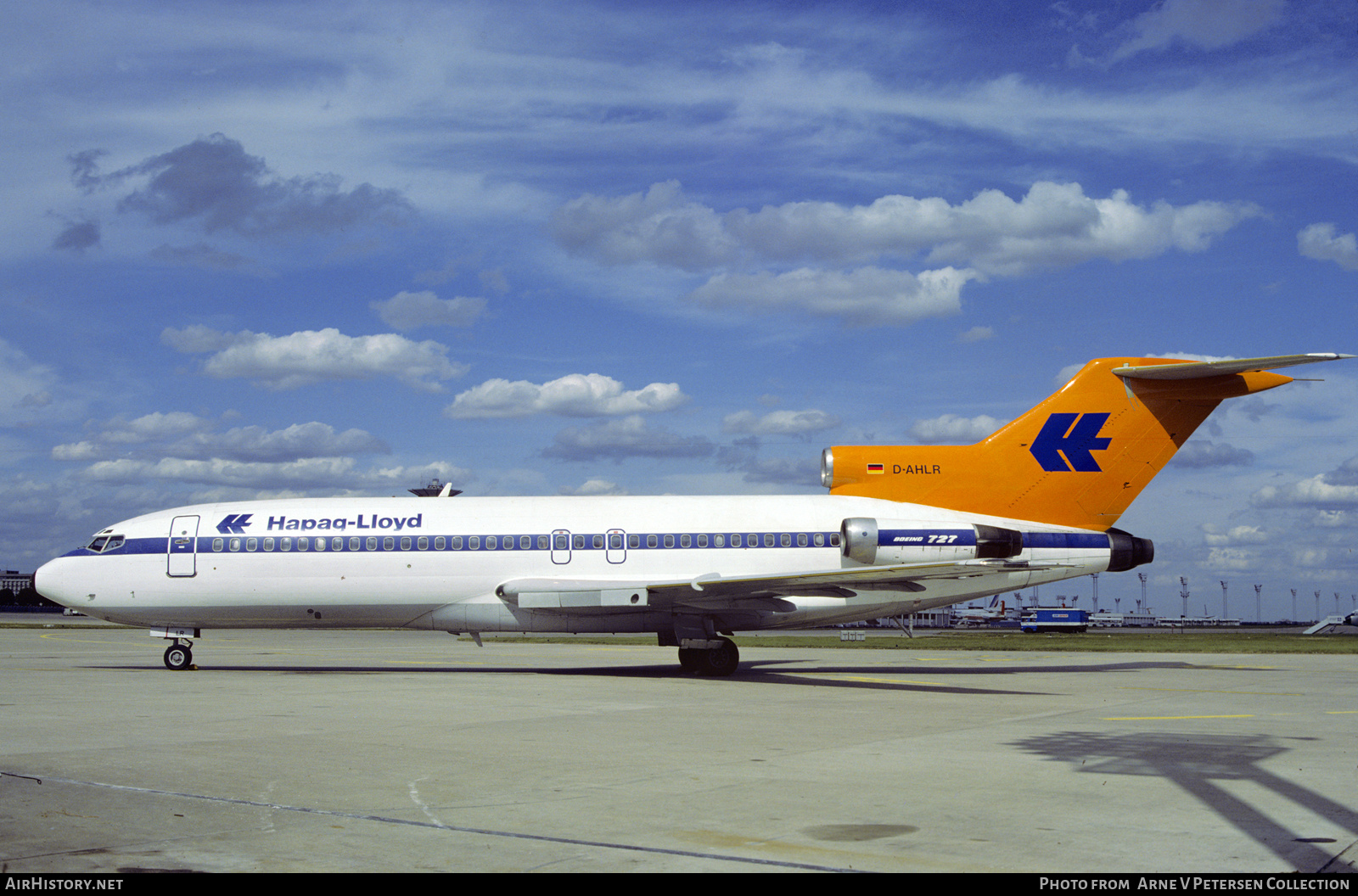 Aircraft Photo of D-AHLR | Boeing 727-89 | Hapag-Lloyd | AirHistory.net #663876