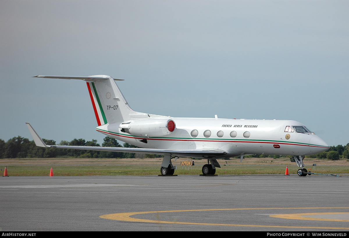 Aircraft Photo of TP-07 | Gulfstream Aerospace G-1159A Gulfstream III | Mexico - Air Force | AirHistory.net #663888