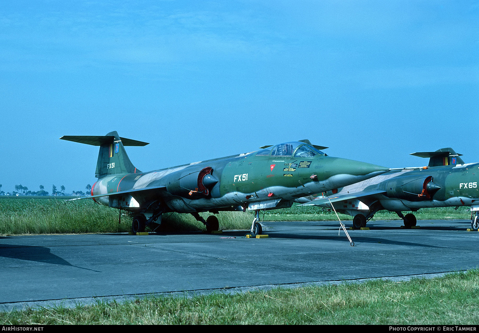 Aircraft Photo of FX51 | Lockheed F-104G Starfighter | Belgium - Air Force | AirHistory.net #663907