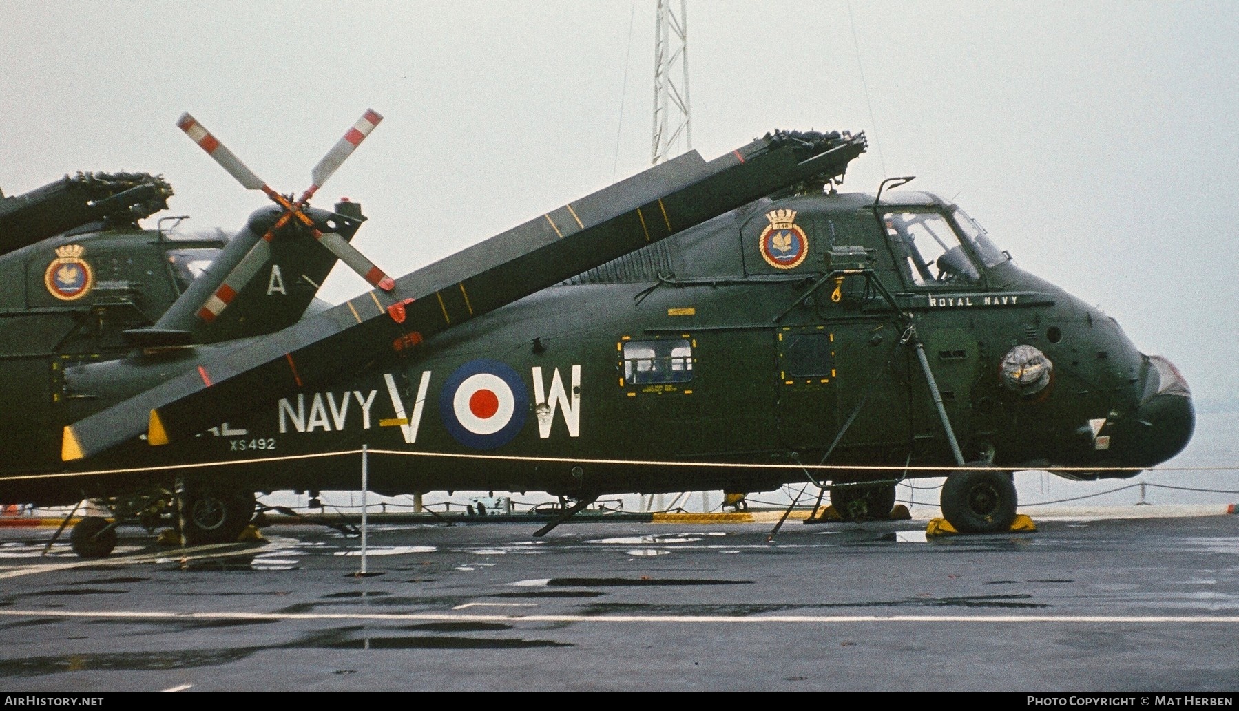 Aircraft Photo of XS492 | Westland WS-58 Wessex HU.5 | UK - Navy | AirHistory.net #663910