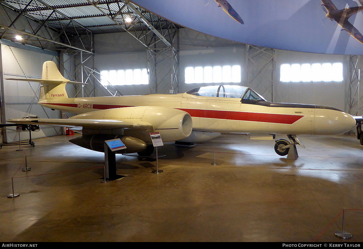 Aircraft Photo of G-ARCX | Gloster Meteor NF14 | Ferranti | AirHistory.net #663925