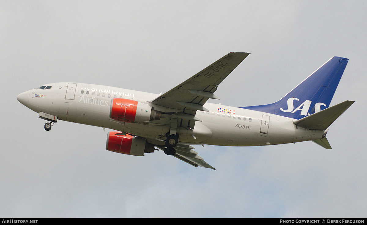 Aircraft Photo of SE-DTH | Boeing 737-683 | Scandinavian Airlines - SAS | AirHistory.net #663936