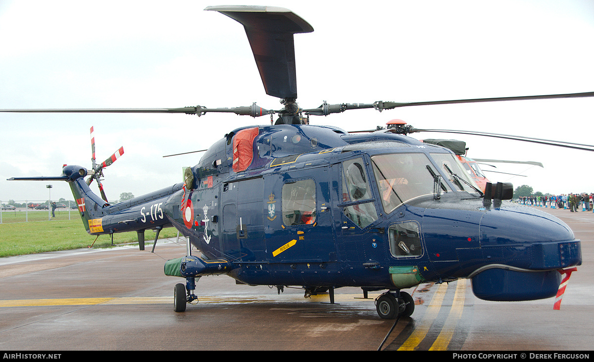 Aircraft Photo of S-175 | Westland WG-13 Super Lynx Mk90B | Denmark - Navy | AirHistory.net #663939